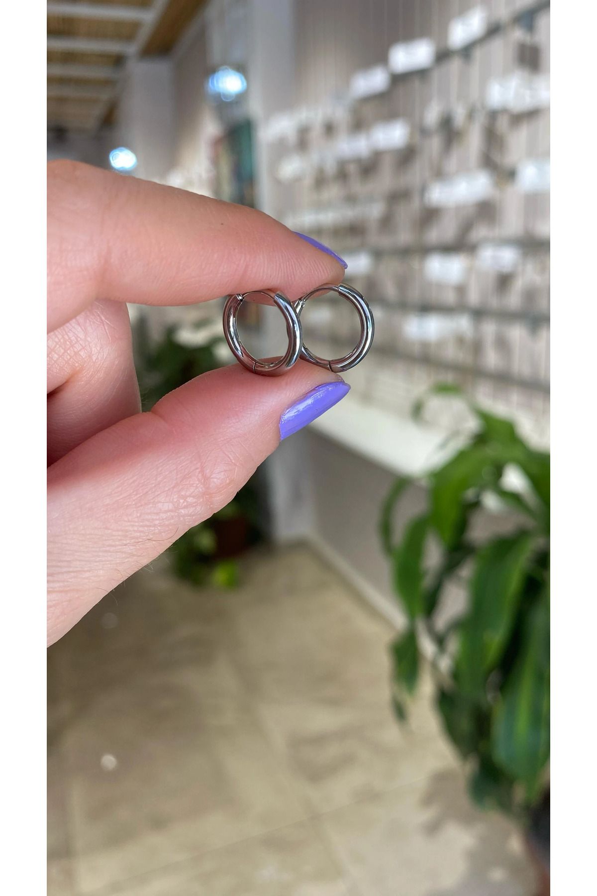 Yares Accessories Halka küpe minimal