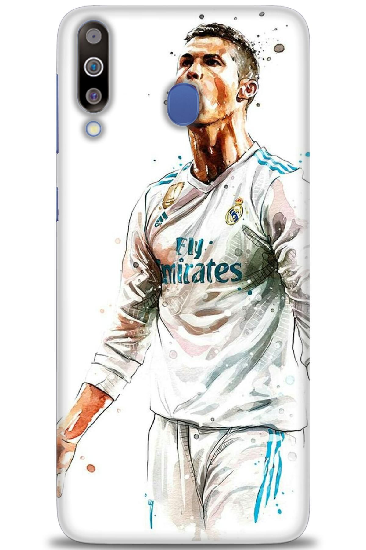 CooperTech Samsung Galaxy M30 İle Uyumlu HD Baskılı Desenli Silikon Kılıf - 865