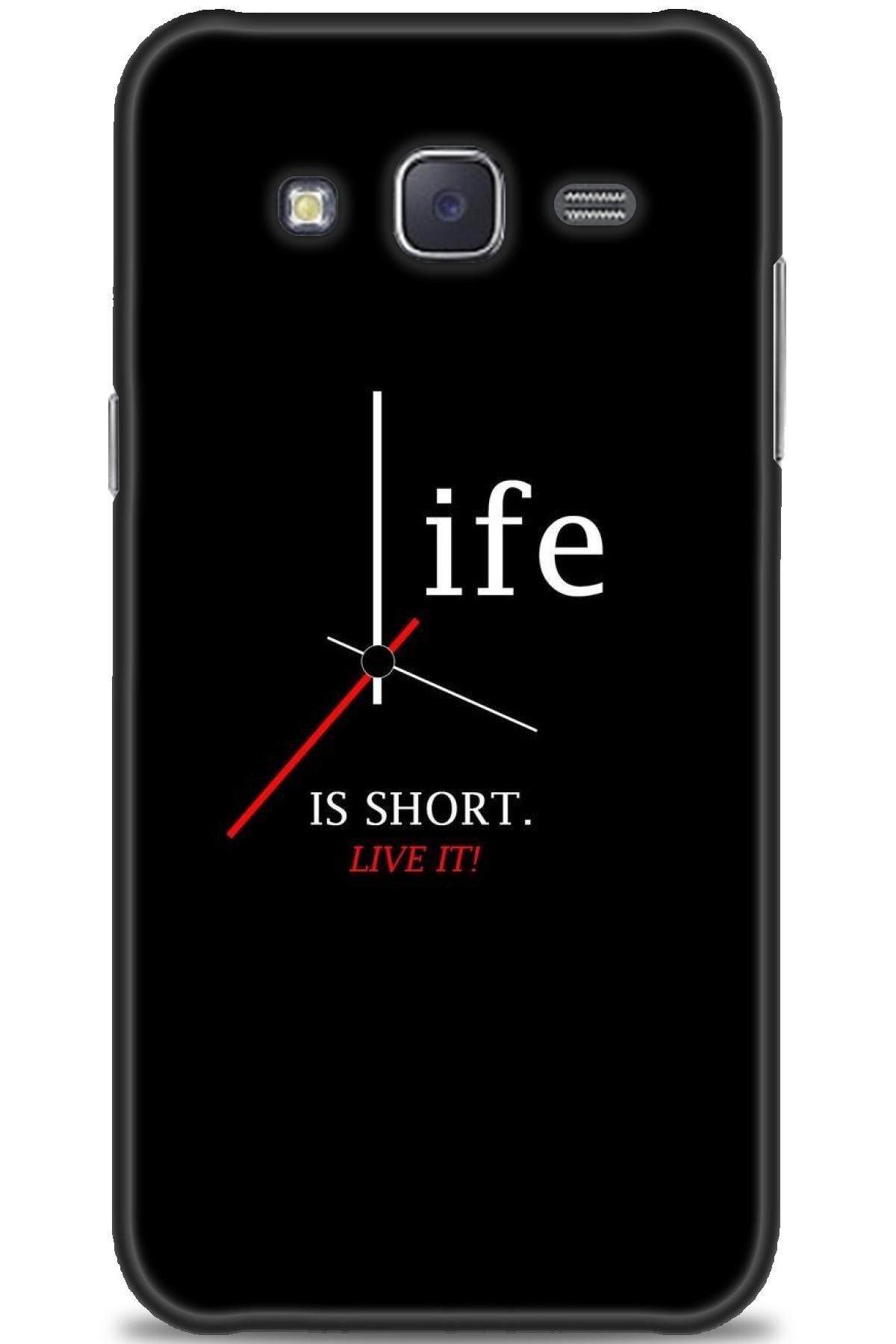 CooperTech Samsung Galaxy J5 İle Uyumlu HD Baskılı Desenli Silikon Kılıf - 478