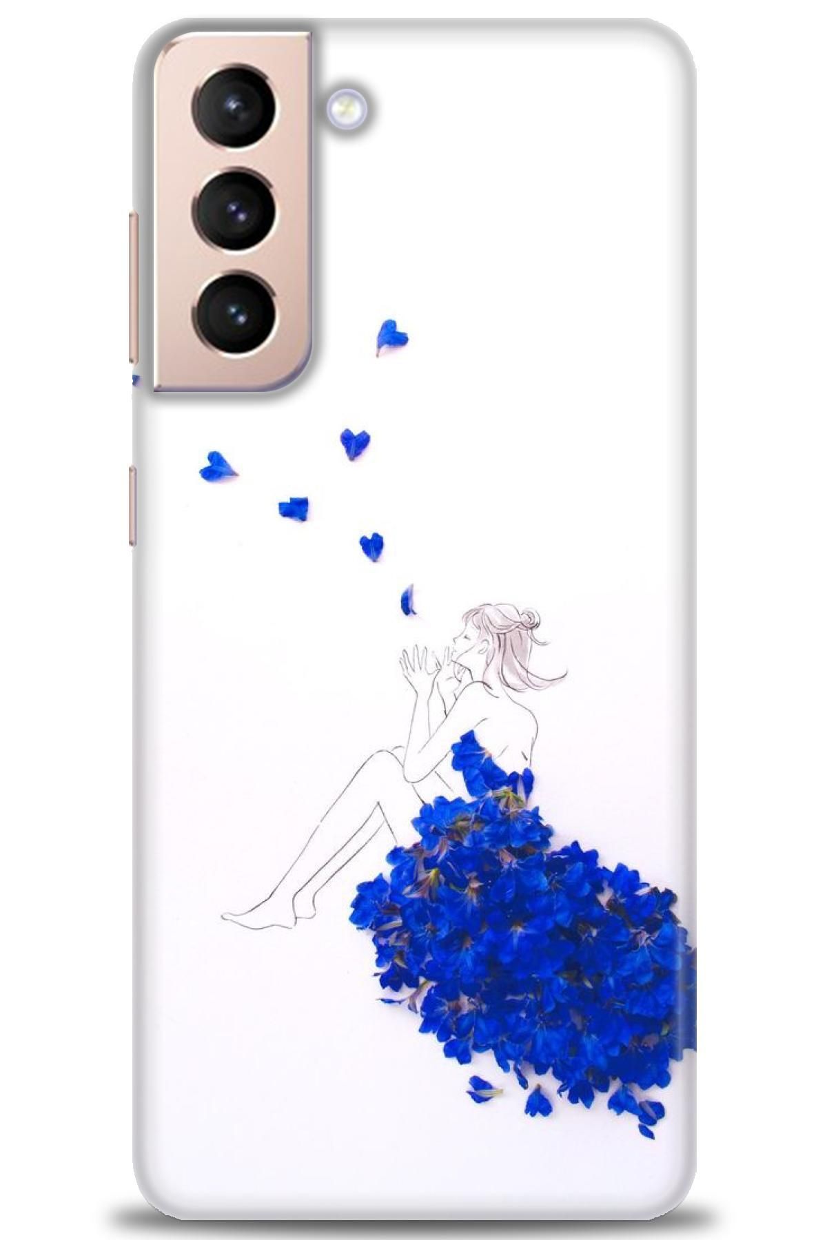 CooperTech Samsung Galaxy S21 Plus İle Uyumlu HD Baskılı Desenli Silikon Kılıf - 739