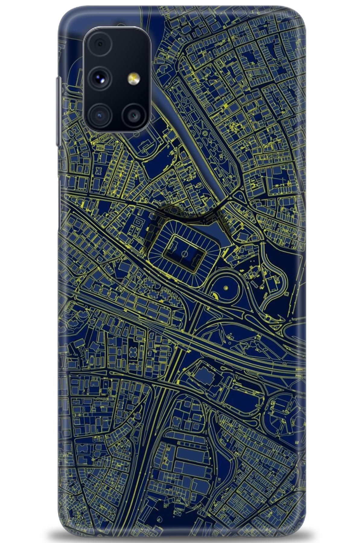 CooperTech Samsung Galaxy M51 İle Uyumlu HD Baskılı Desenli Silikon Kılıf - 73