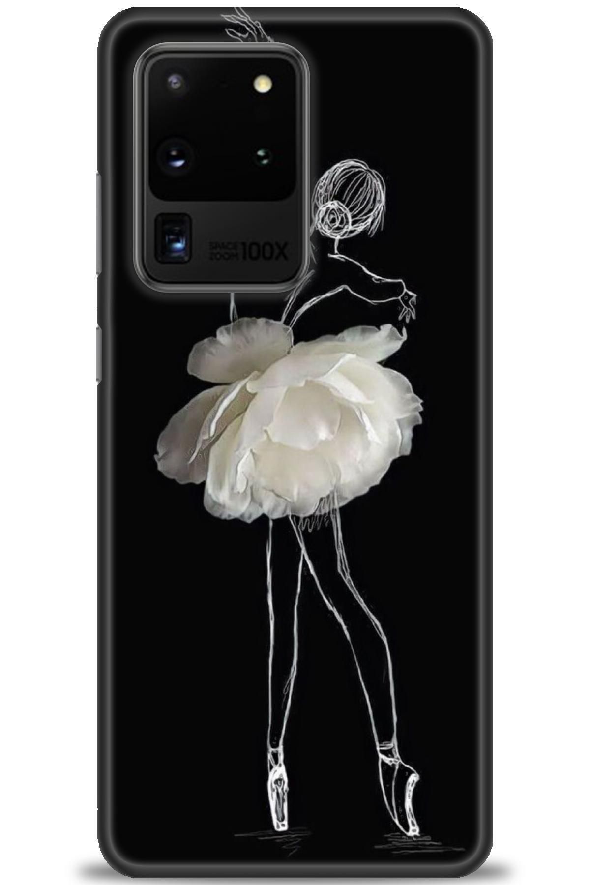 CooperTech Samsung Galaxy S20 Utra İle Uyumlu HD Baskılı Desenli Silikon Kılıf - 757