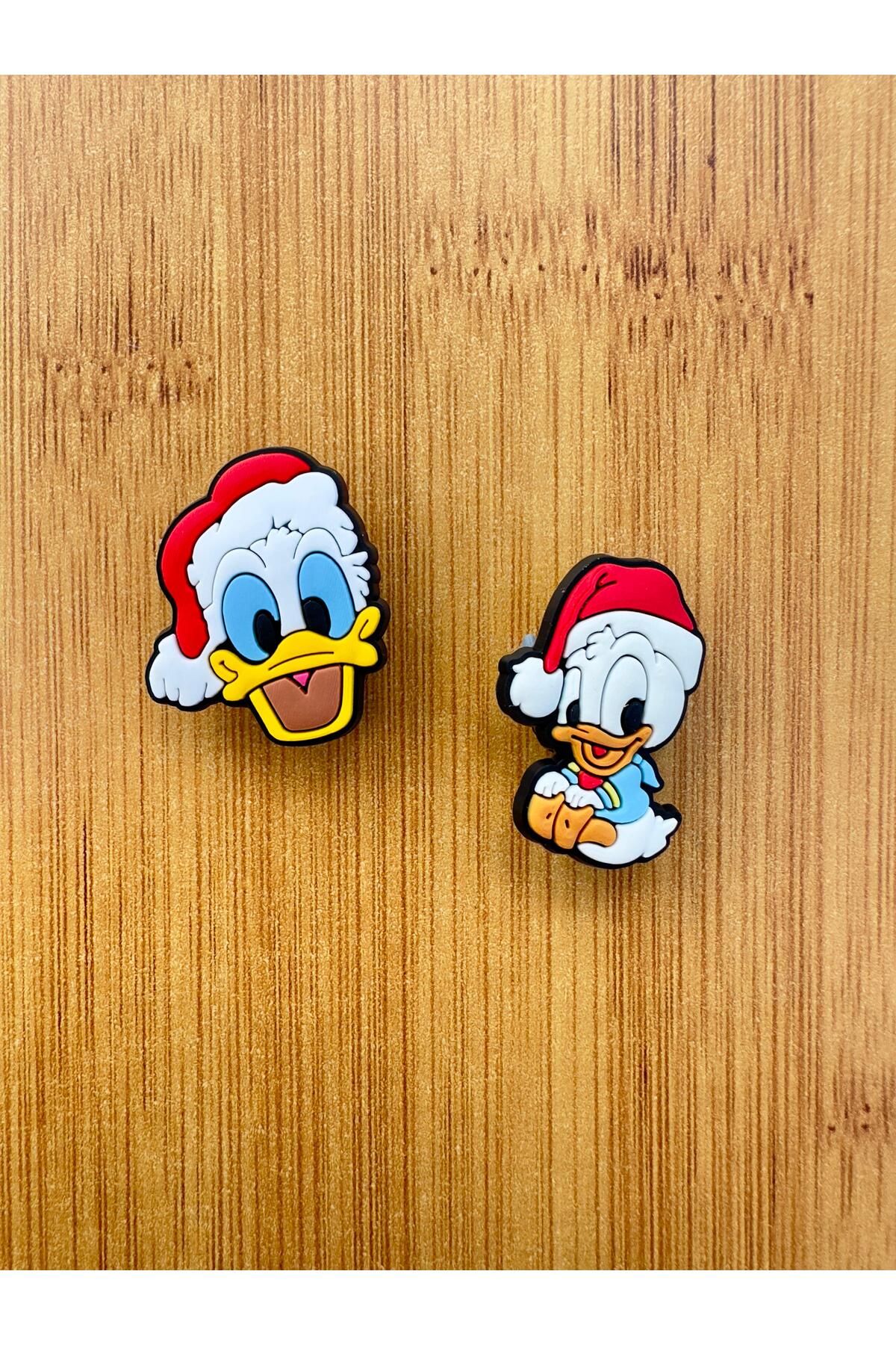 Crocs CROCS SÜSÜ TERLİK SÜSÜ JİBBİTZ 2'Lİ DONALD DUCK SET