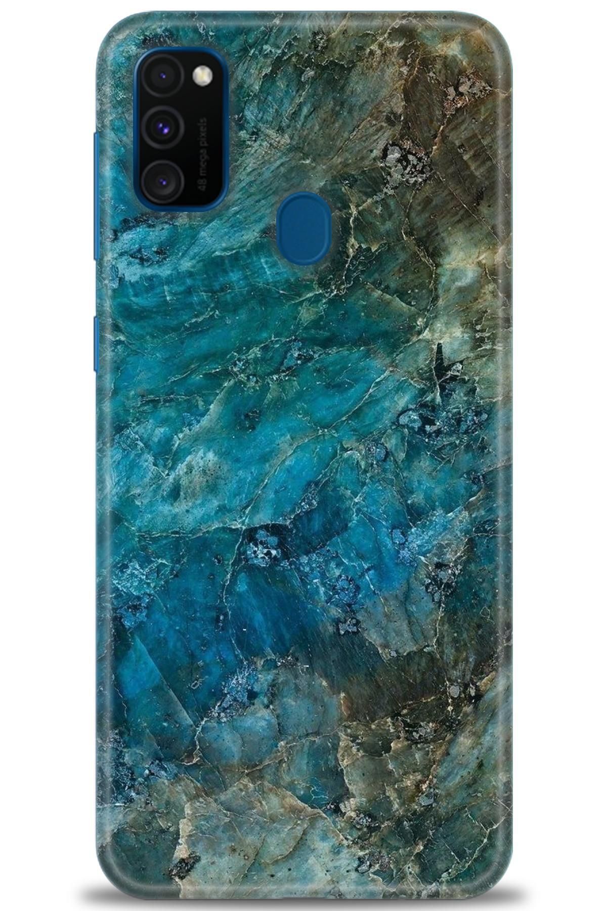 CooperTech Samsung Galaxy M30S İle Uyumlu HD Baskılı Desenli Silikon Kılıf - 216