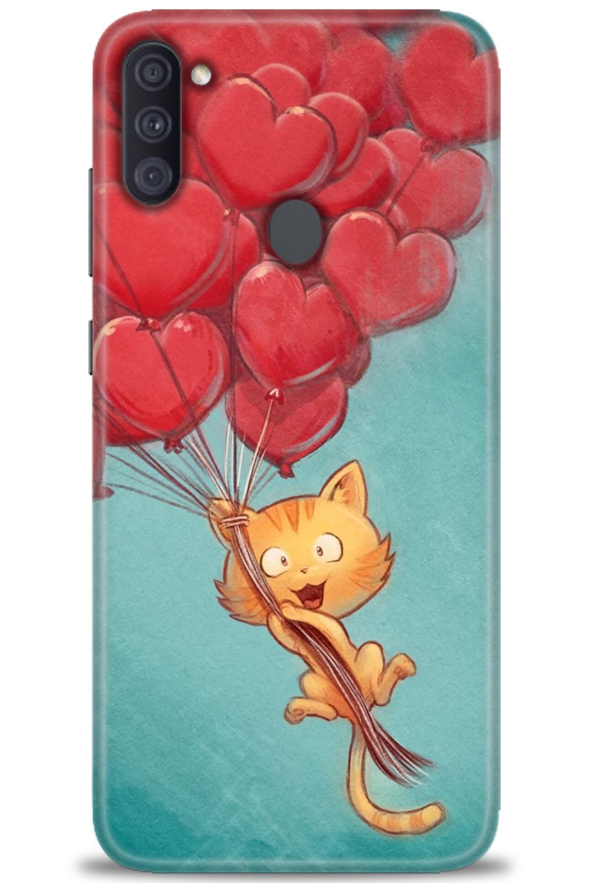 CooperTech Samsung Galaxy M11 İle Uyumlu HD Baskılı Desenli Silikon Kılıf - 513