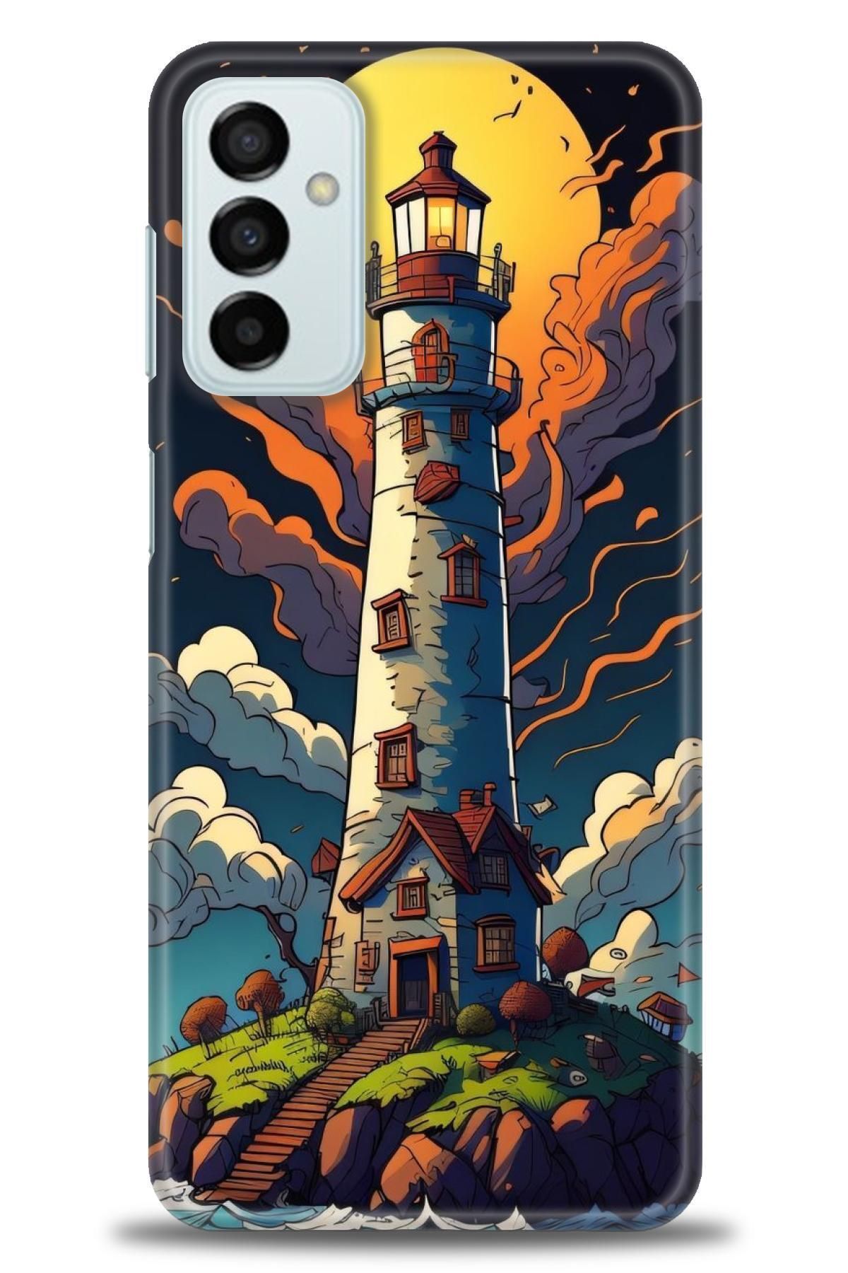 CooperTech Samsung Galaxy M23 İle Uyumlu HD Baskılı Desenli Silikon Kılıf - 568
