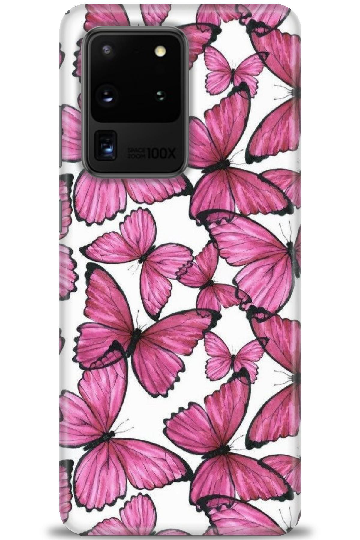CooperTech Samsung Galaxy S20 Utra İle Uyumlu HD Baskılı Desenli Silikon Kılıf - 117