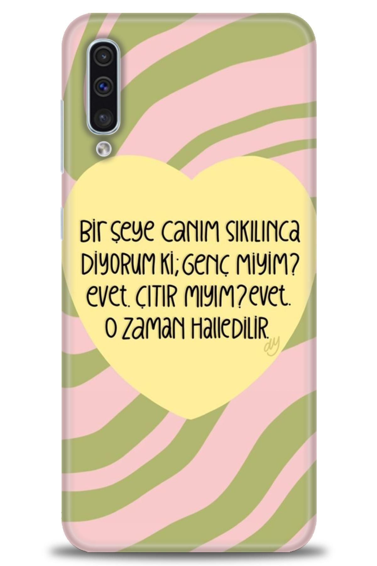 CooperTech Samsung Galaxy A30S İle Uyumlu HD Baskılı Desenli Silikon Kılıf - 1080