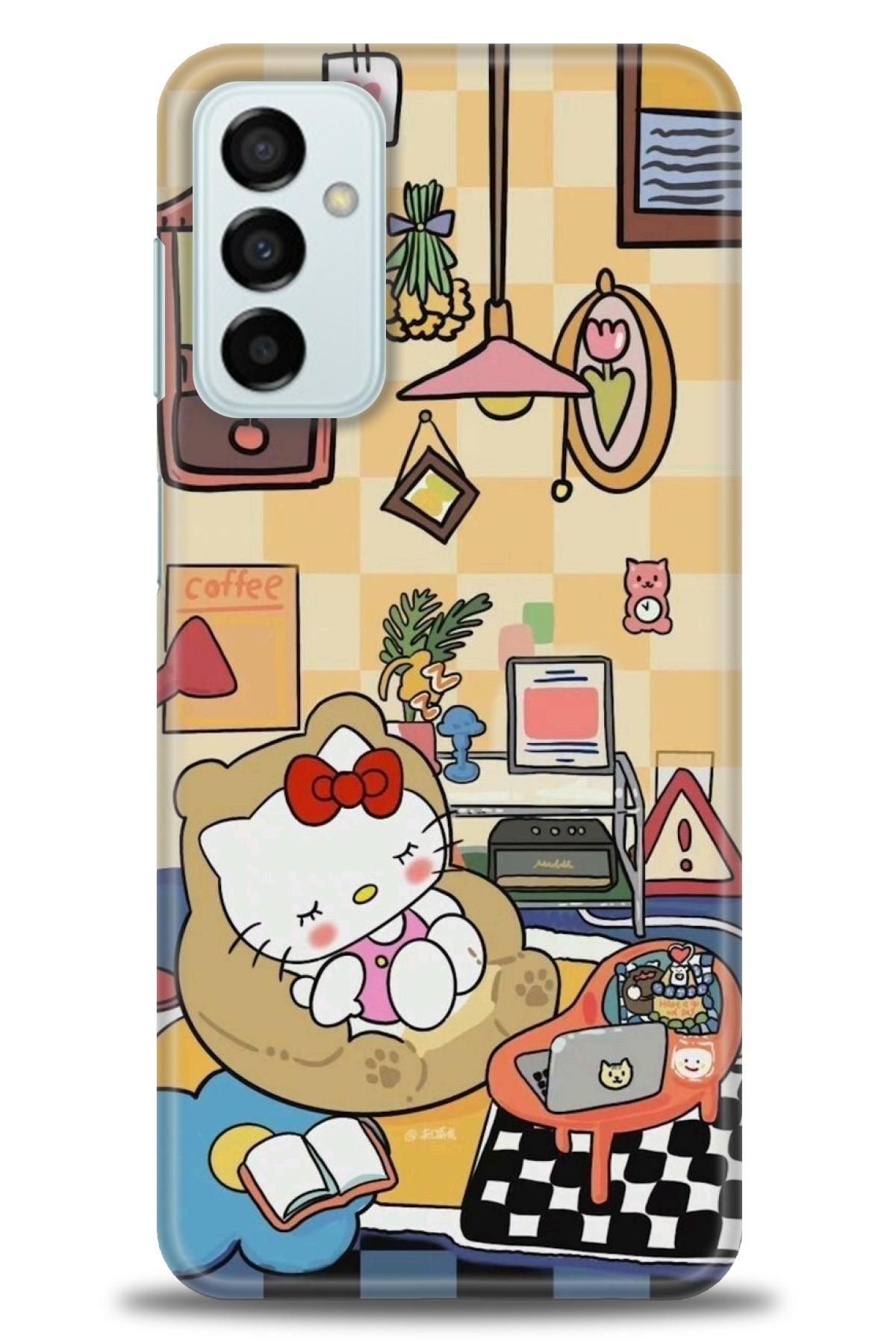 CooperTech Samsung Galaxy M13 İle Uyumlu HD Baskılı Desenli Silikon Kılıf - 829