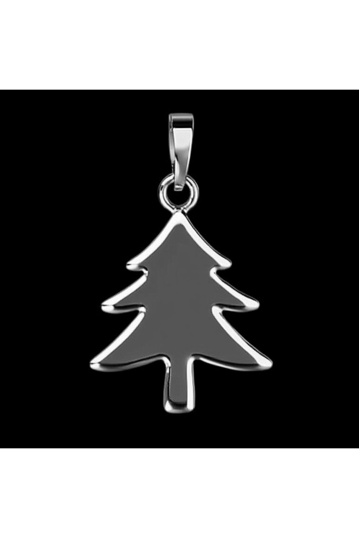 TabiTela 925 Ayar gümüş kolye yılbaşı Ağacı ya Noel Ağacı SM1482