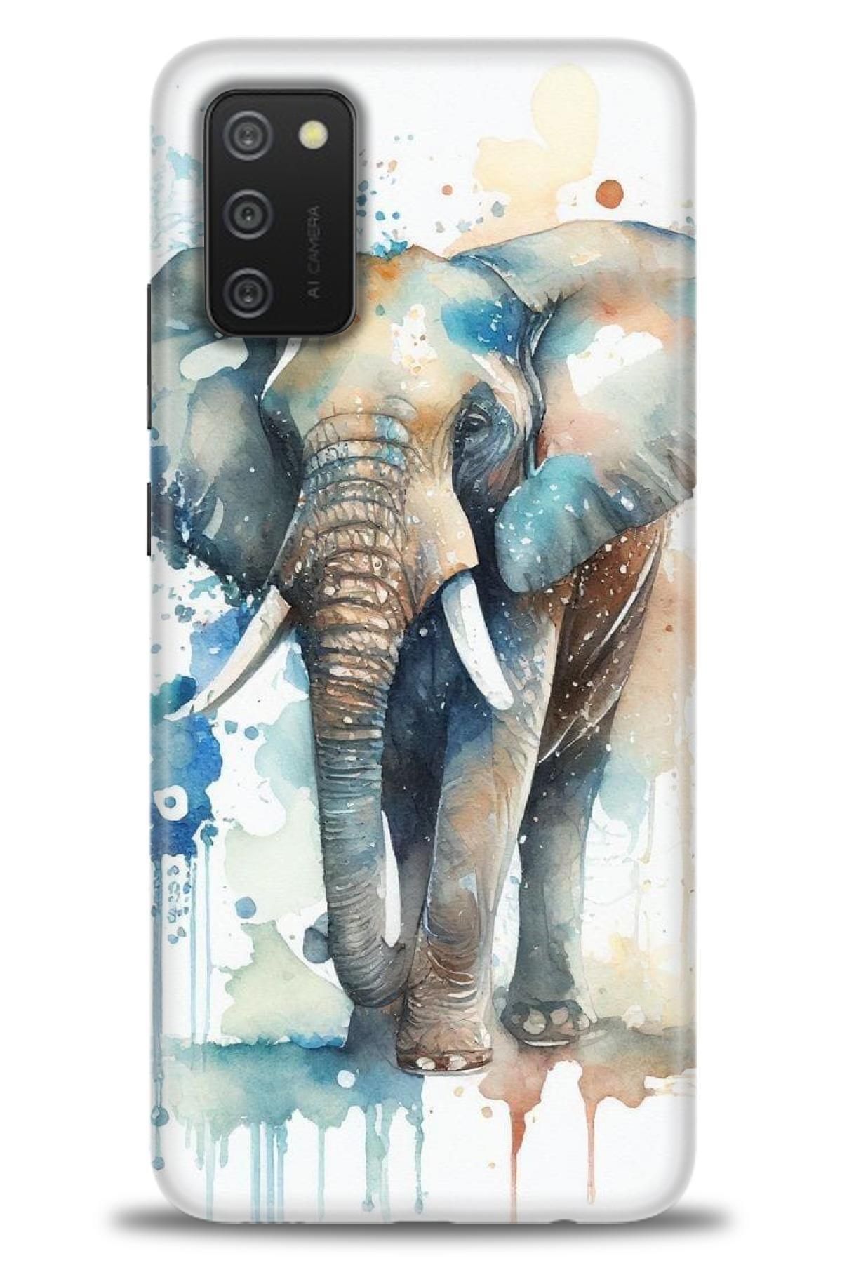 CooperTech Samsung Galaxy A02S İle Uyumlu HD Baskılı Desenli Silikon Kılıf - 109