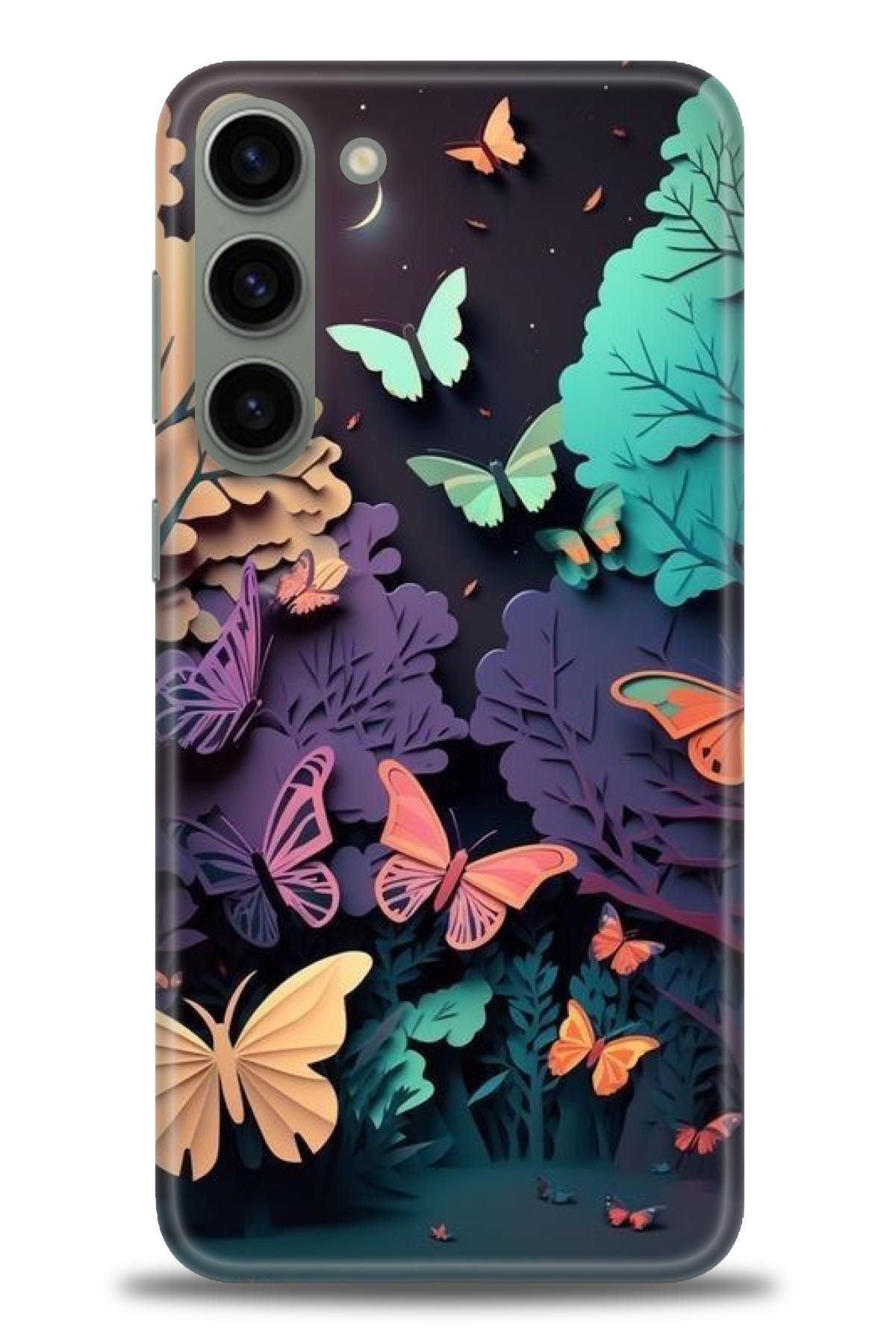 CooperTech Samsung Galaxy S23 Plus İle Uyumlu HD Baskılı Desenli Silikon Kılıf - 522