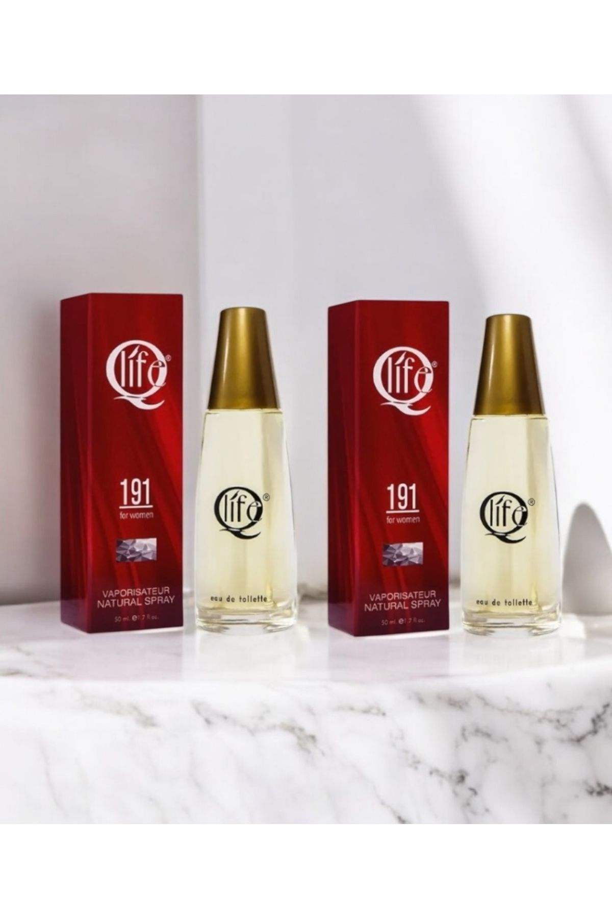 Qlife No:191 Absolutely ırrstble Gıenchy Kadın Parfüm 2 Adet 50ML