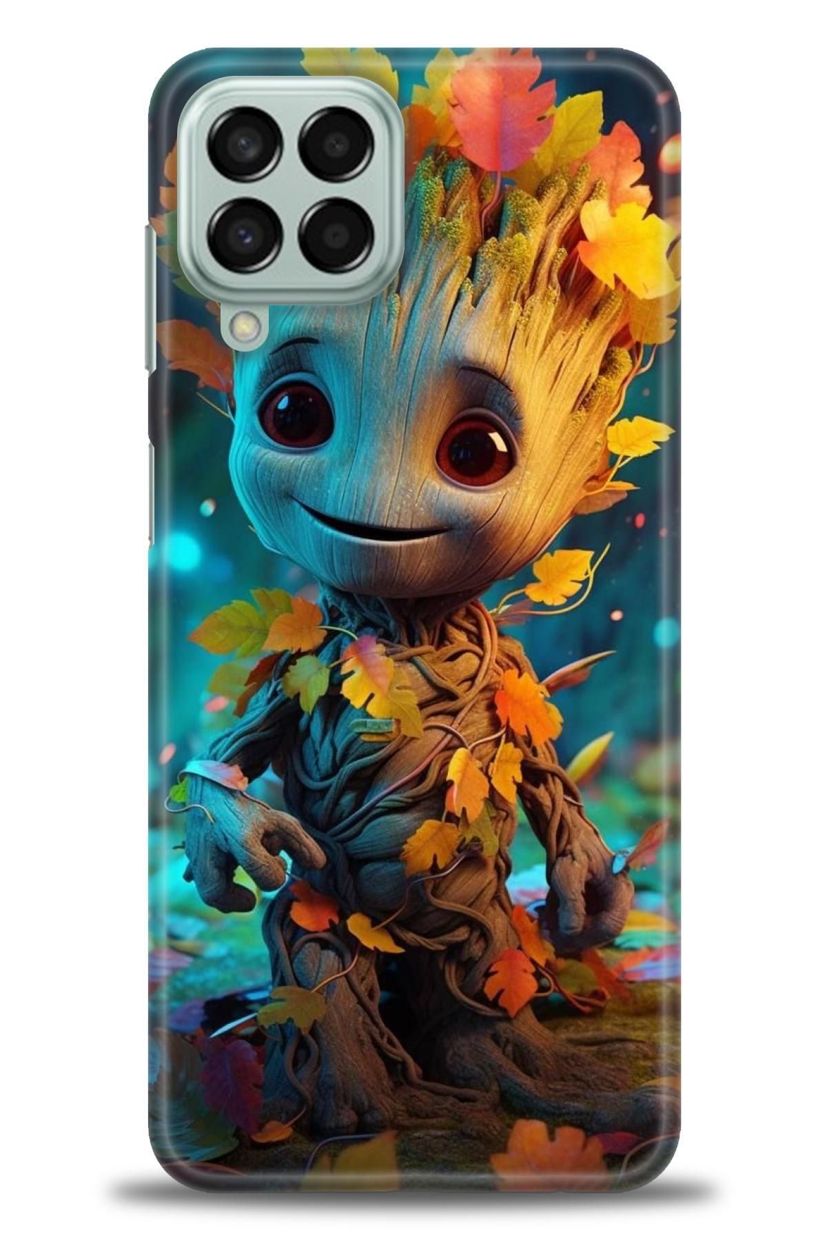 CooperTech Samsung Galaxy M33 İle Uyumlu HD Baskılı Desenli Silikon Kılıf - 630