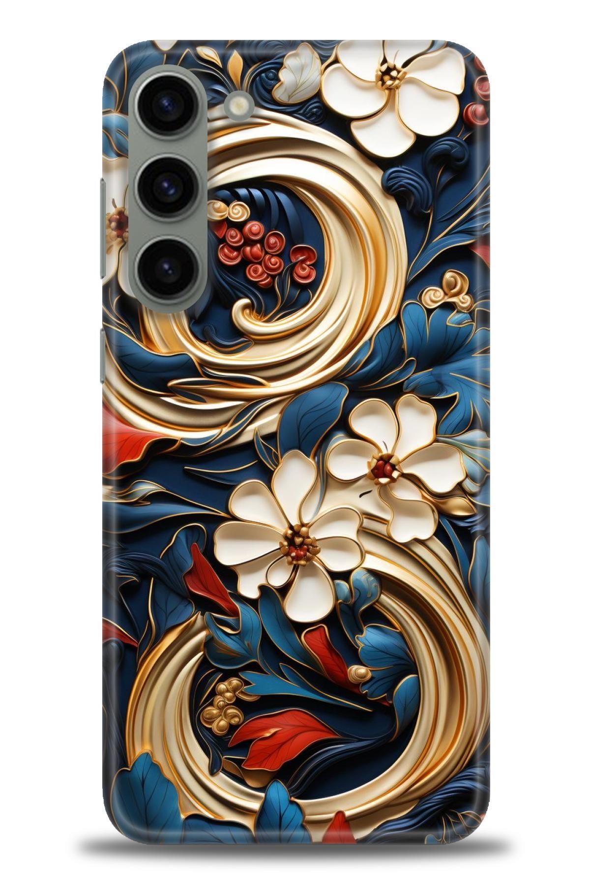 CooperTech Samsung Galaxy S23 Plus İle Uyumlu HD Baskılı Desenli Silikon Kılıf - 973