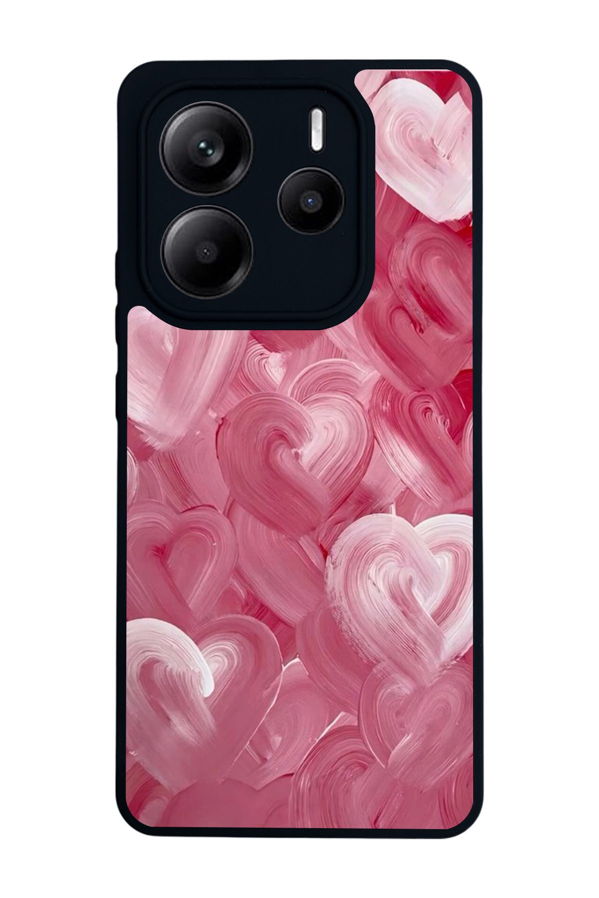 BGAKSESUAR Xiaomi Redmi Note 14 Mat Siyah uyumlu Kılıf – Yumuşak Silikon, Koruyucu, Şok Emici Kapak