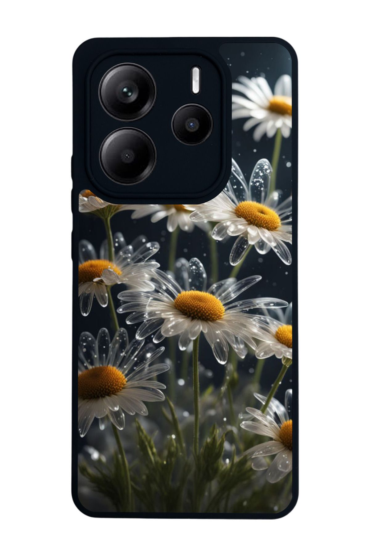 BGAKSESUAR Xiaomi Redmi Note 14 Mat Siyah uyumlu Kılıf – Yumuşak Silikon, Koruyucu, Şok Emici Kapak