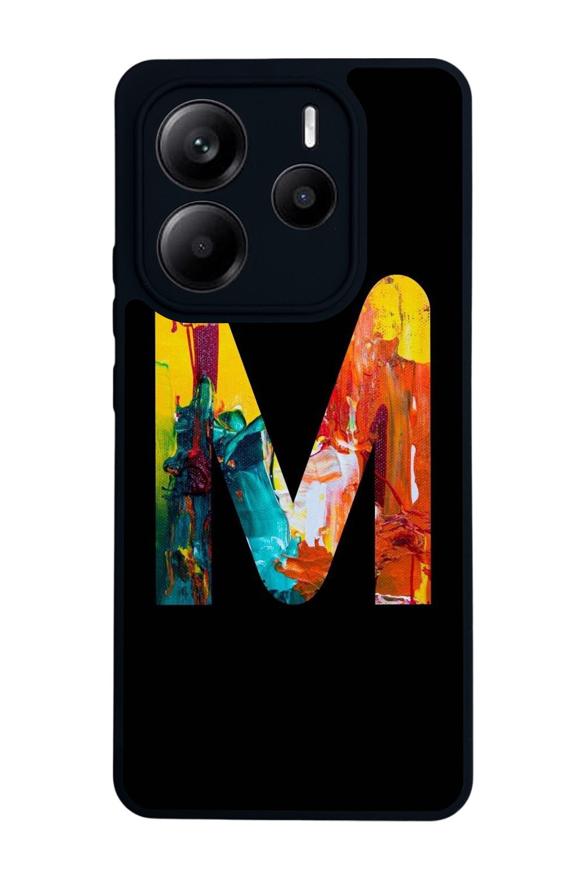 BGAKSESUAR Xiaomi Redmi Note 14 Mat Siyah uyumlu Kılıf – Yumuşak Silikon, Koruyucu, Şok Emici Kapak