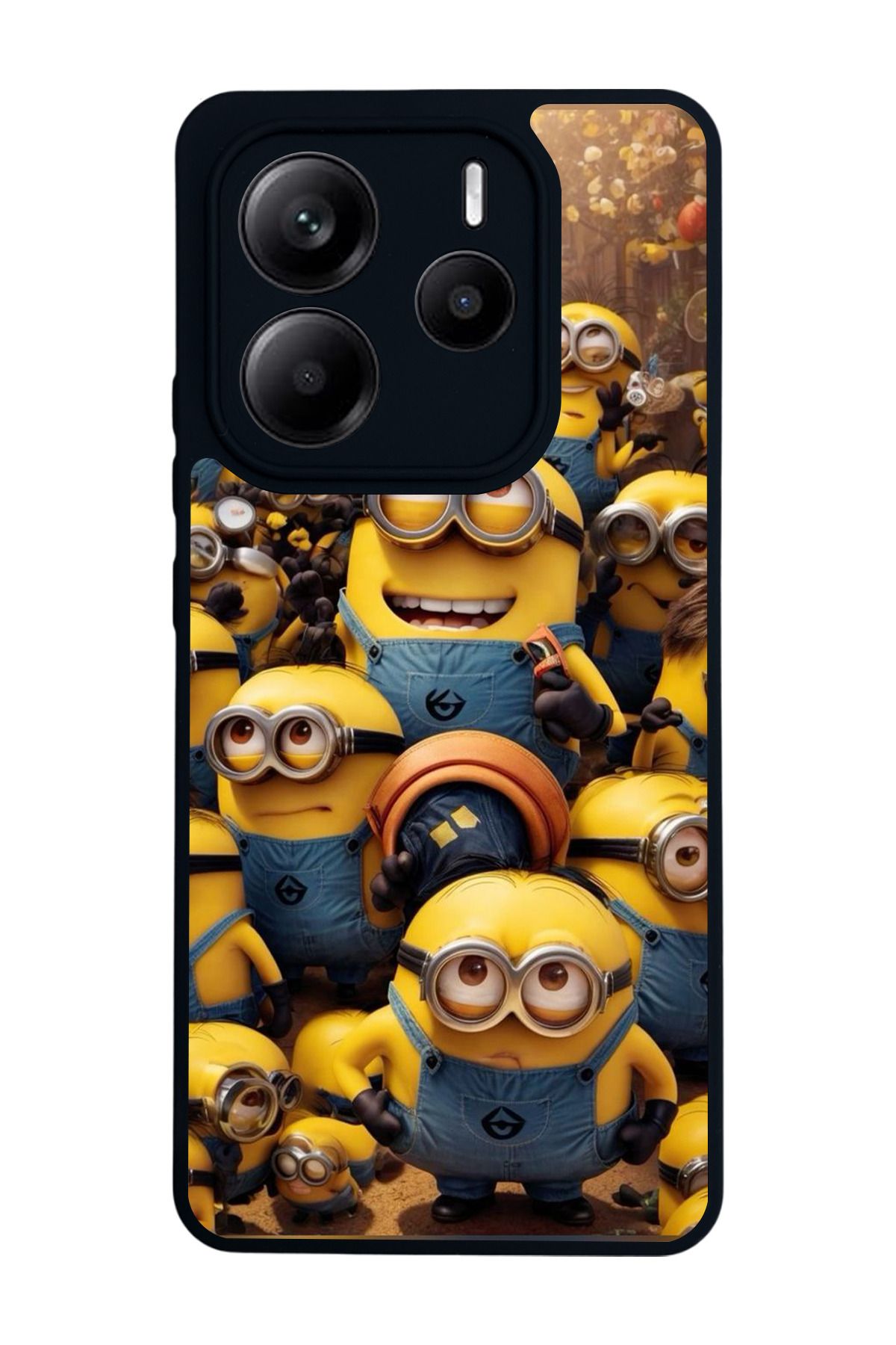 BGAKSESUAR Xiaomi Redmi Note 14 Mat Siyah uyumlu Kılıf – Yumuşak Silikon, Koruyucu, Şok Emici Kapak