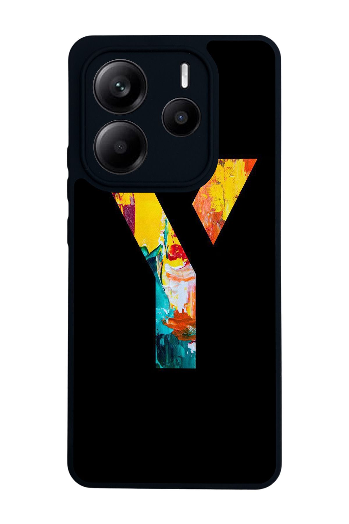 BGAKSESUAR Xiaomi Redmi Note 14 Mat Siyah uyumlu Kılıf – Yumuşak Silikon, Koruyucu, Şok Emici Kapak