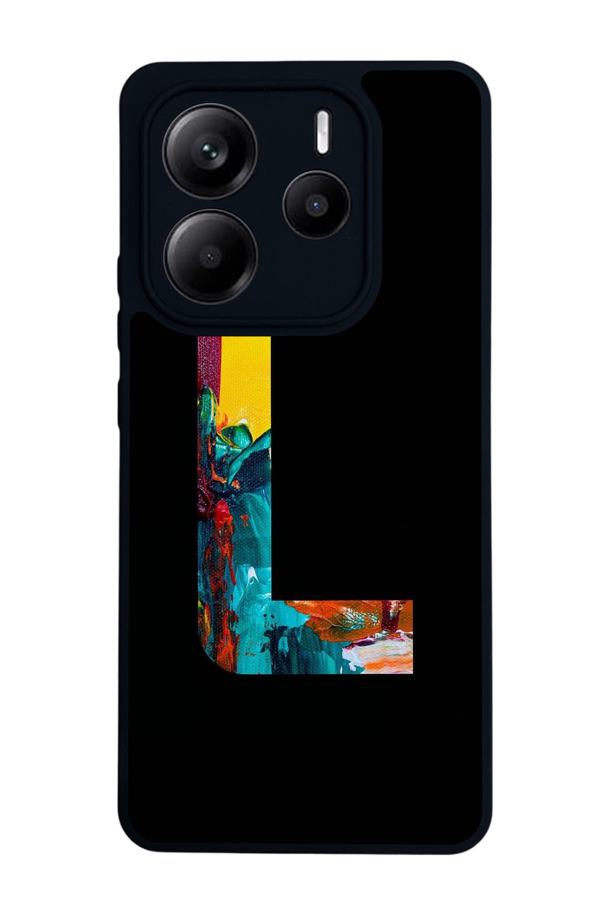 BGAKSESUAR Xiaomi Redmi Note 14 Mat Siyah uyumlu Kılıf – Yumuşak Silikon, Koruyucu, Şok Emici Kapak
