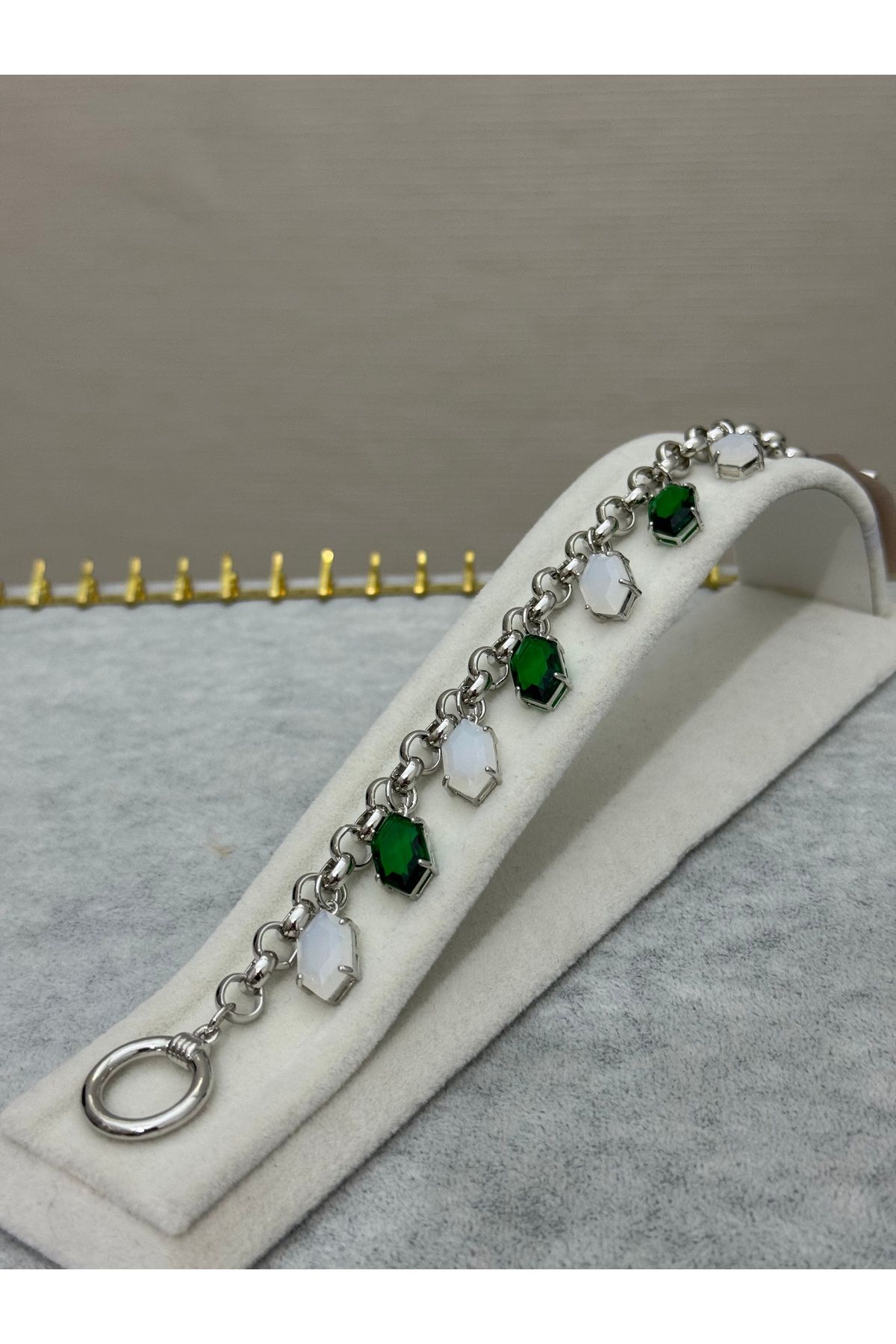XUPING JEWELRY 316L zirkon taşlı çelik bileklik paslanmaz kararmaz