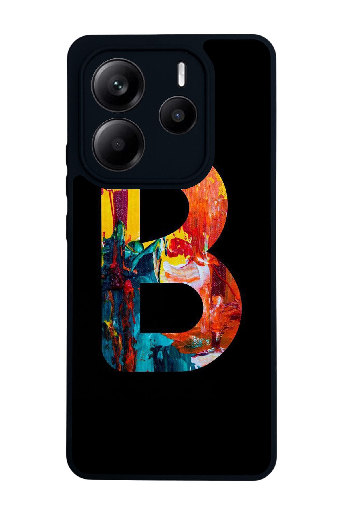 BGAKSESUAR Xiaomi Redmi Note 14 Mat Siyah uyumlu Kılıf – Yumuşak Silikon, Koruyucu, Şok Emici Kapak