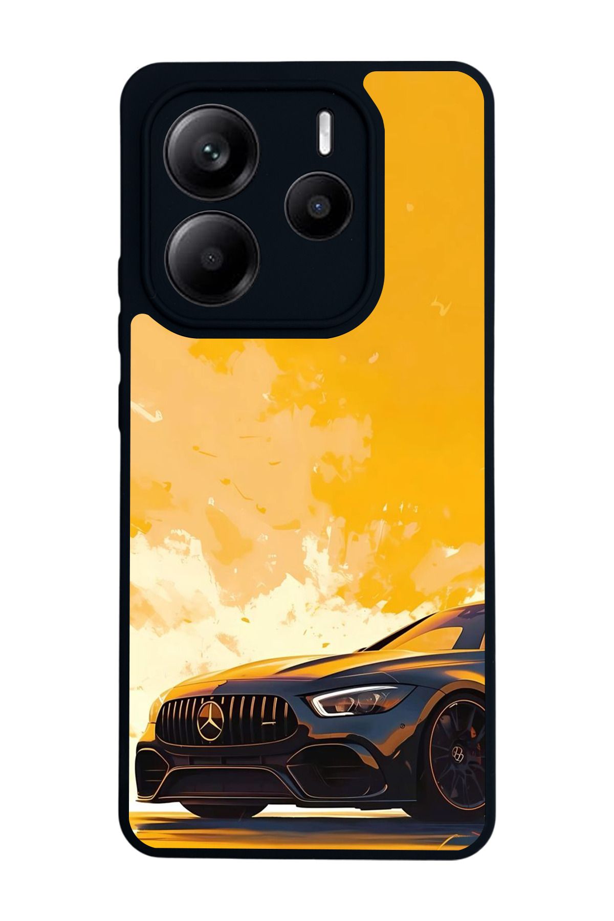 BGAKSESUAR Xiaomi Redmi Note 14 Mat Siyah uyumlu Kılıf – Yumuşak Silikon, Koruyucu, Şok Emici Kapak