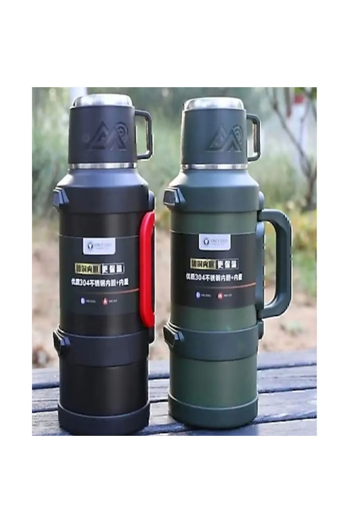 mucit home 3. Litre Termos 48 Saat Sıcak/soğuk Yalıtımlı Vakumlu Paslanmaz