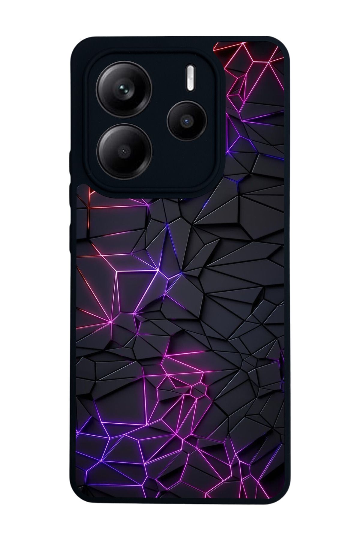 BGAKSESUAR Xiaomi Redmi Note 14 Mat Siyah uyumlu Kılıf – Yumuşak Silikon, Koruyucu, Şok Emici Kapak