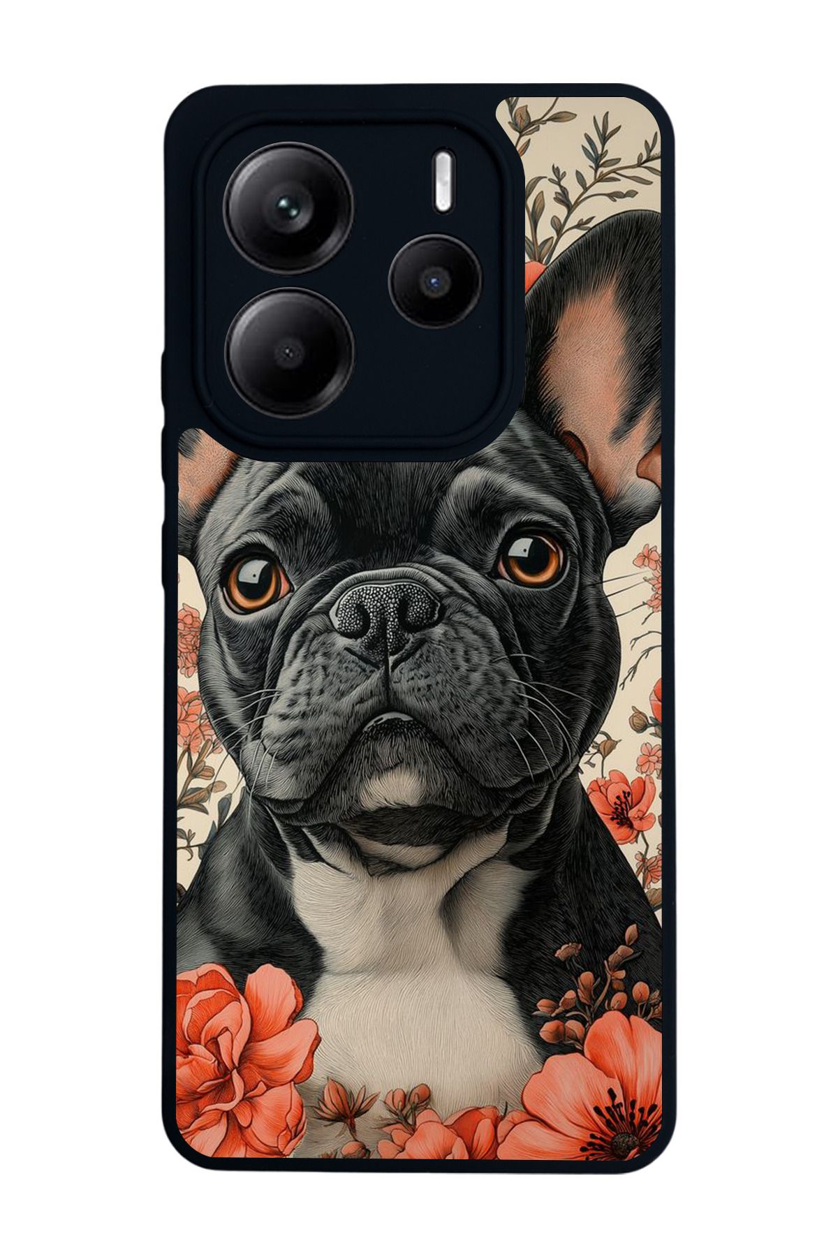 BGAKSESUAR Xiaomi Redmi Note 14 Mat Siyah uyumlu Kılıf – Yumuşak Silikon, Koruyucu, Şok Emici Kapak