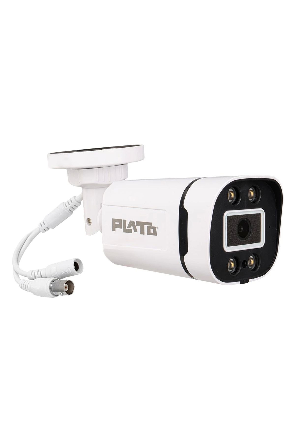 Nemere 2mp 4 Warm Ledli 3.6 Mm Gece Renkli Görüş Plastik Kasa Ahd Bullet Kamera