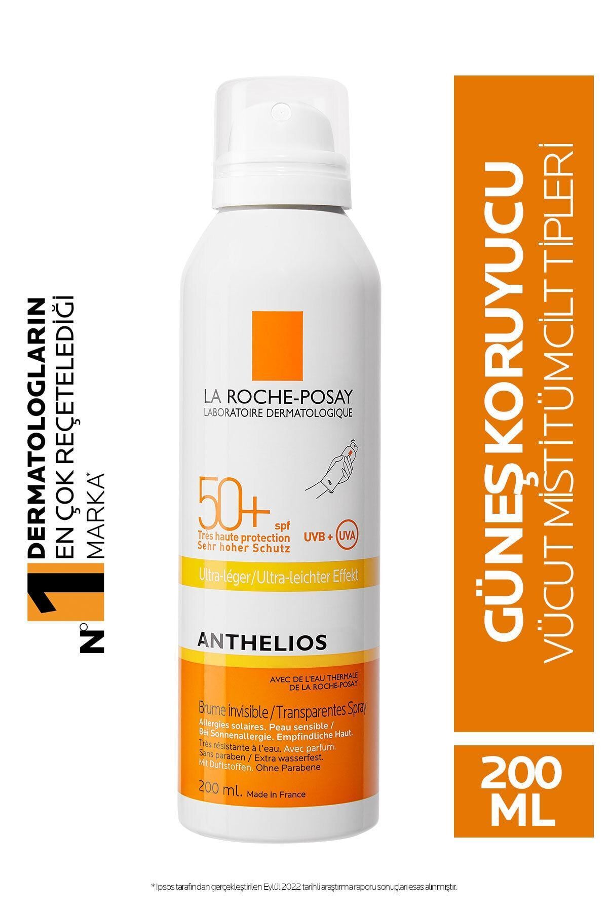 Seddar Collection Anthelios XL Güneş Spreyi SPF50+ 200 ml