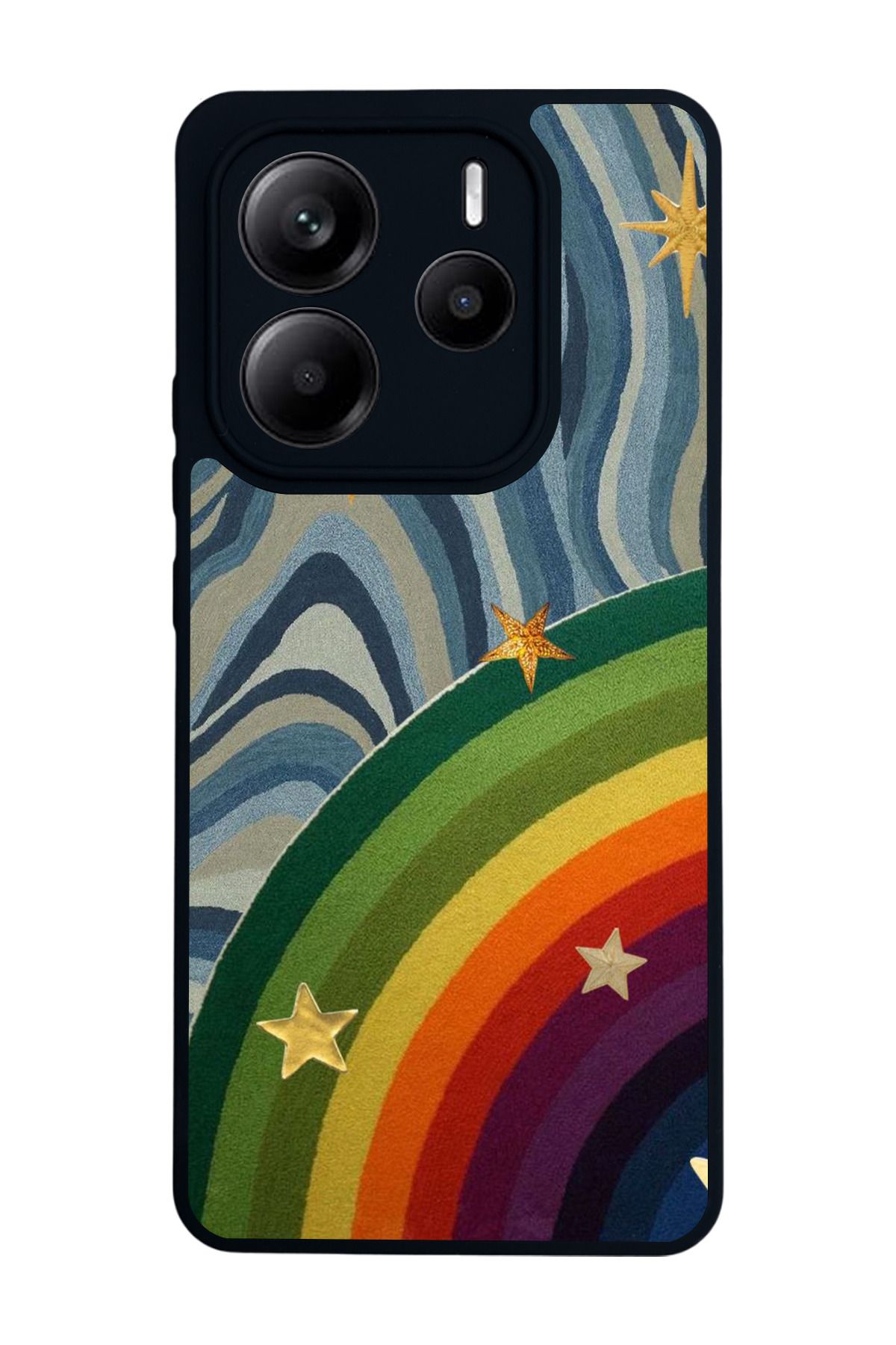 BGAKSESUAR Xiaomi Redmi Note 14 Mat Siyah uyumlu Kılıf – Yumuşak Silikon, Koruyucu, Şok Emici Kapak