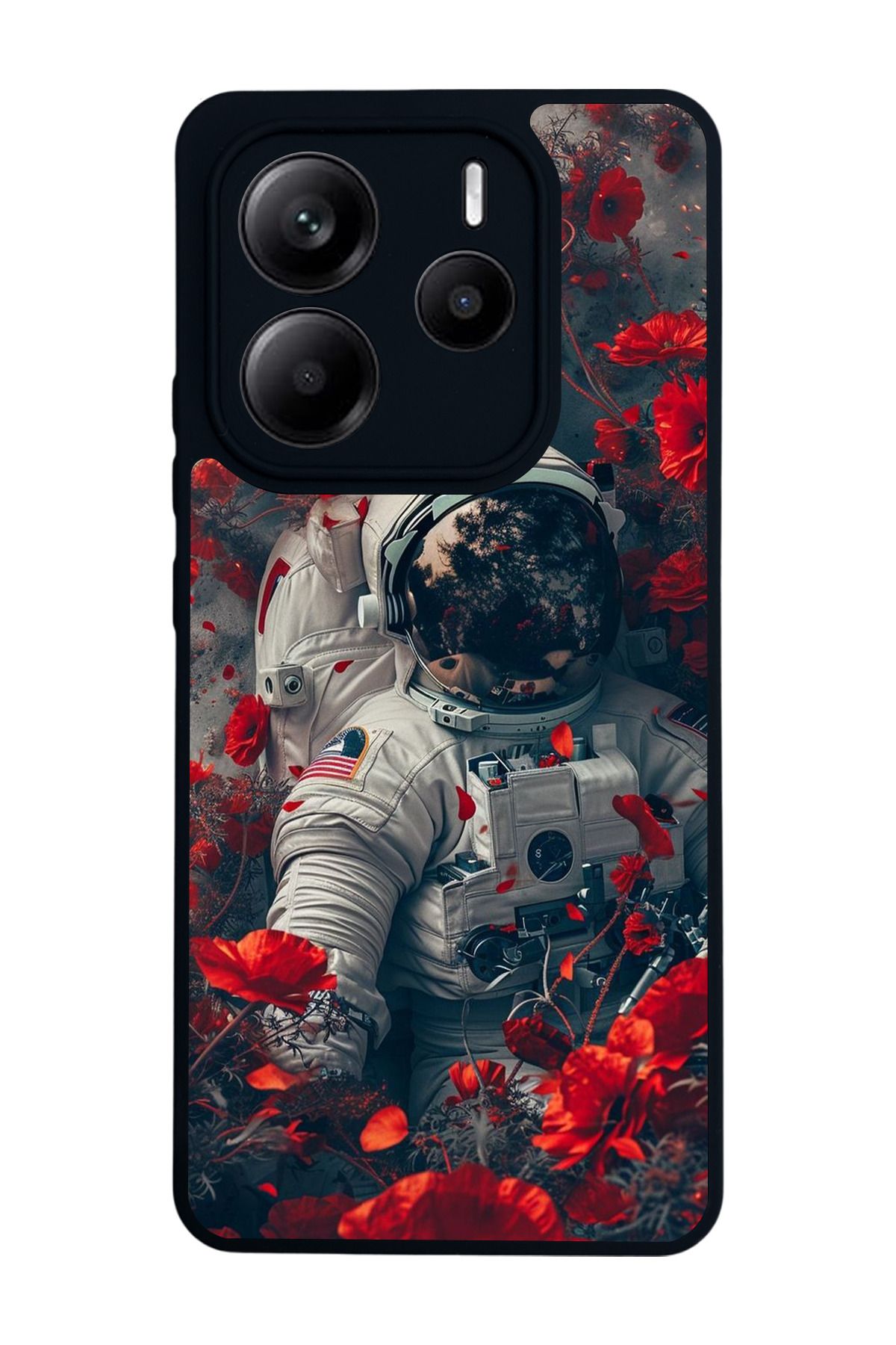 BGAKSESUAR Xiaomi Redmi Note 14 Mat Siyah uyumlu Kılıf – Yumuşak Silikon, Koruyucu, Şok Emici Kapak