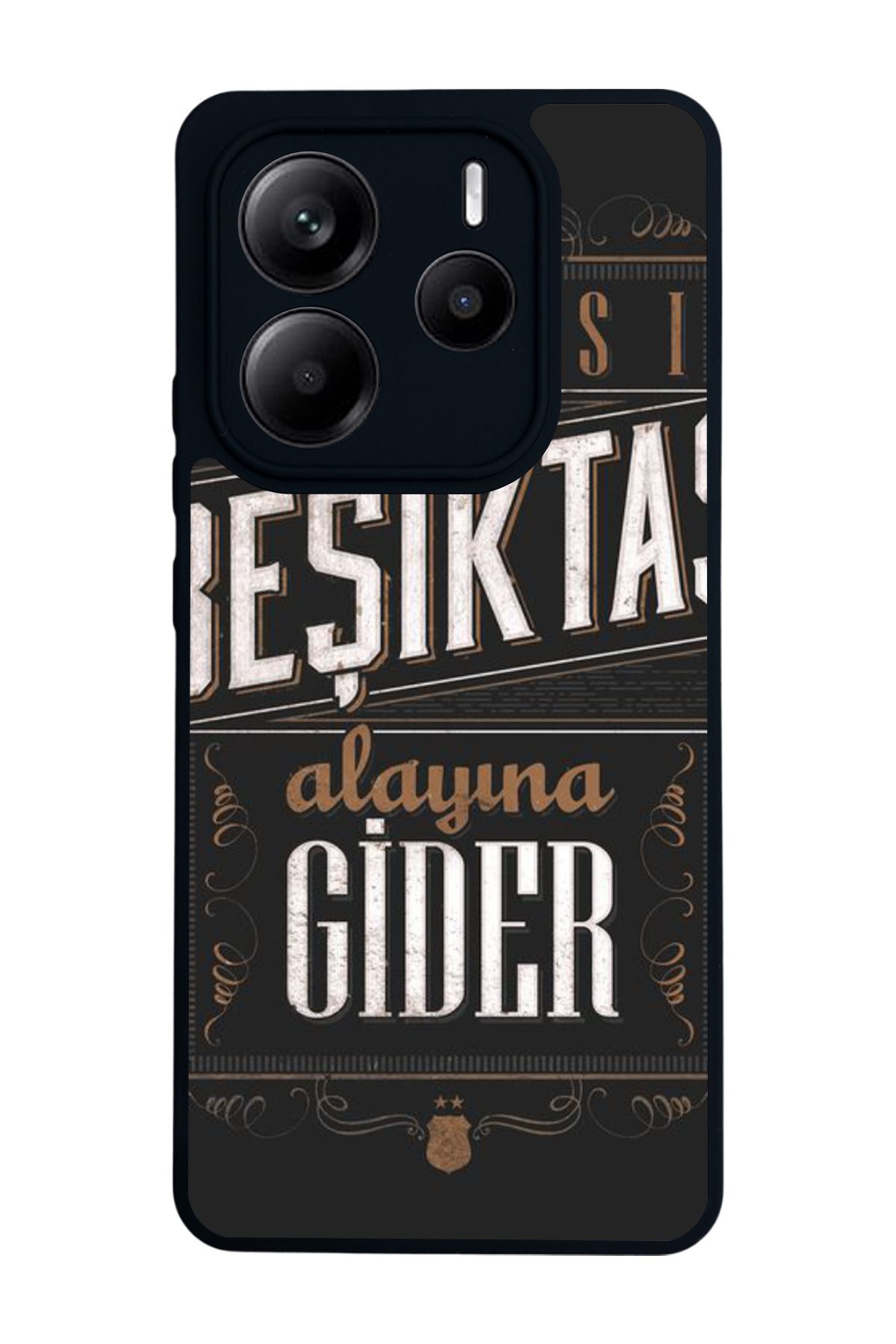 BGAKSESUAR Xiaomi Redmi Note 14 Mat Siyah uyumlu Kılıf – Yumuşak Silikon, Koruyucu, Şok Emici Kapak