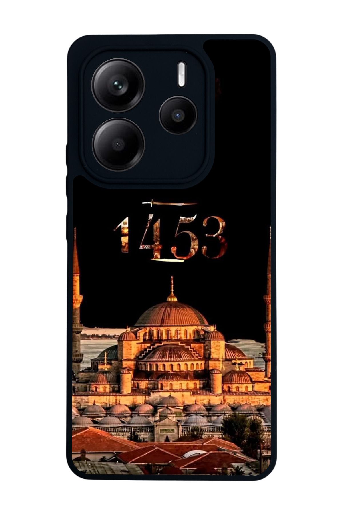 BGAKSESUAR Xiaomi Redmi Note 14 Mat Siyah uyumlu Kılıf – Yumuşak Silikon, Koruyucu, Şok Emici Kapak