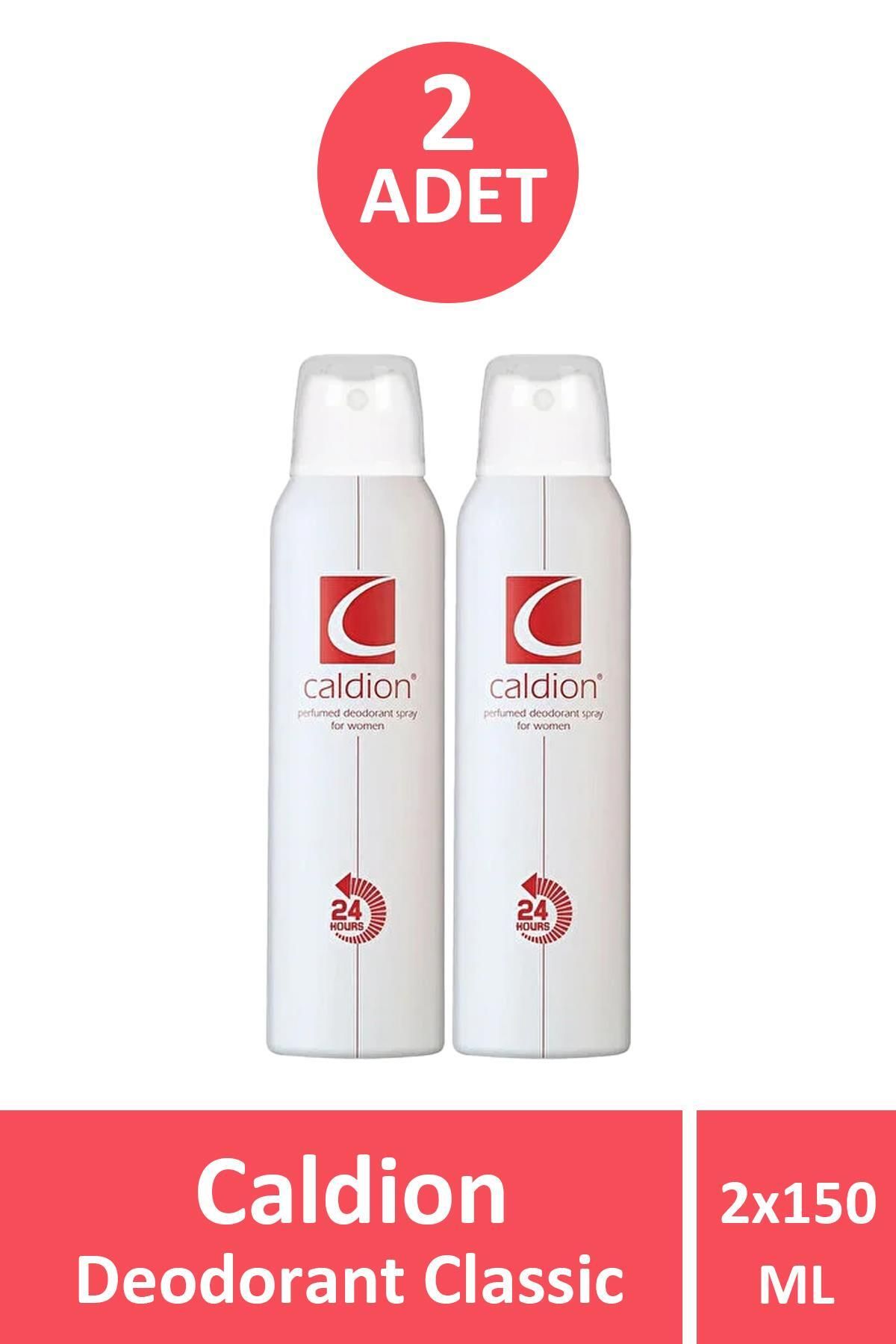 Seddar Collection Caldion Classic Deodorant Kadın 150 ml 2 Adet