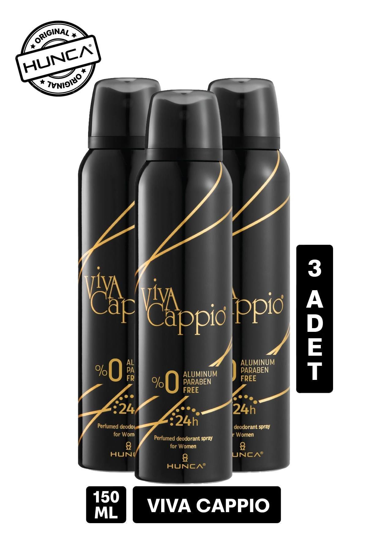 Seddar Collection Viva Cappio Deodorant Classic 150 ml 3 Adet