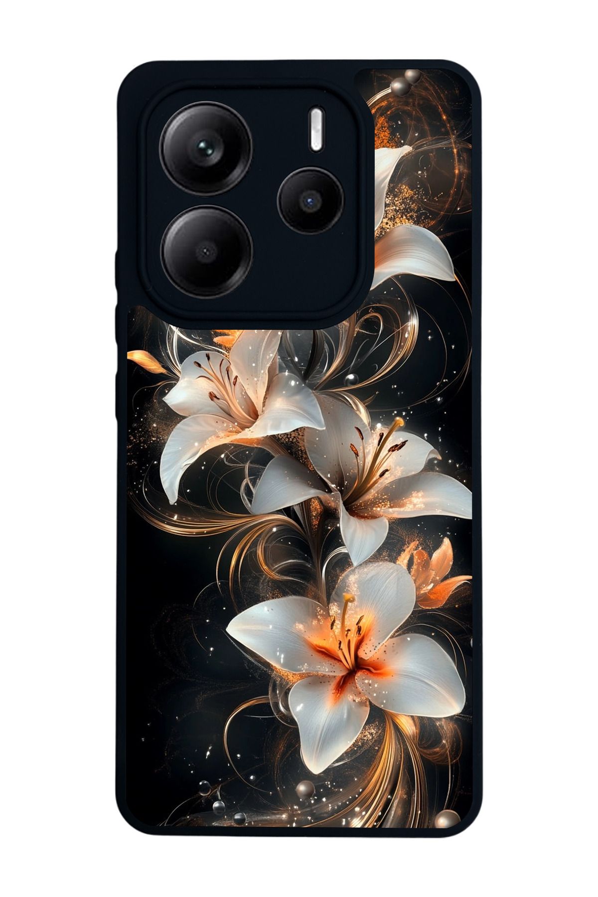 BGAKSESUAR Xiaomi Redmi Note 14 Mat Siyah uyumlu Kılıf – Yumuşak Silikon, Koruyucu, Şok Emici Kapak