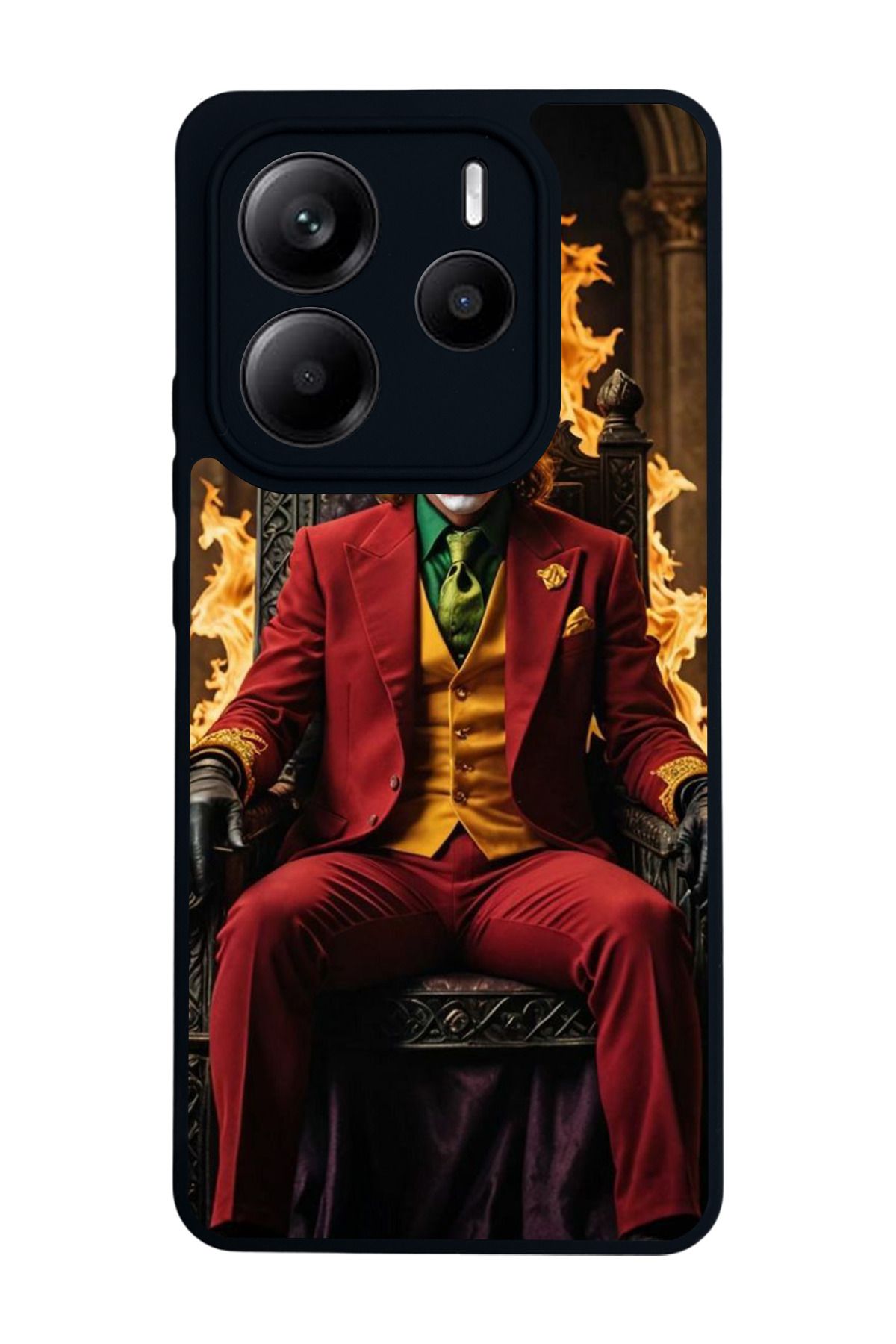 BGAKSESUAR Xiaomi Redmi Note 14 Mat Siyah uyumlu Kılıf – Yumuşak Silikon, Koruyucu, Şok Emici Kapak