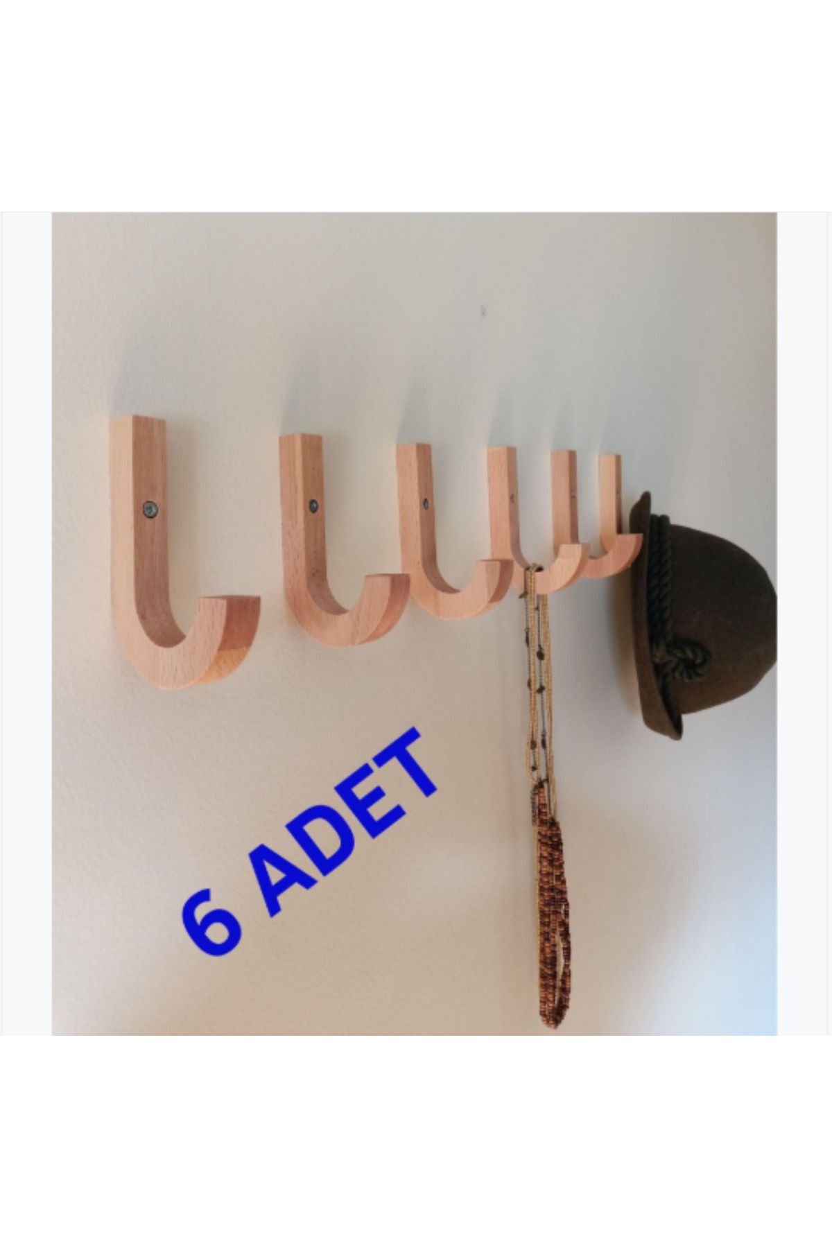 BerSel Butik Ahşap Dekoratif Askı