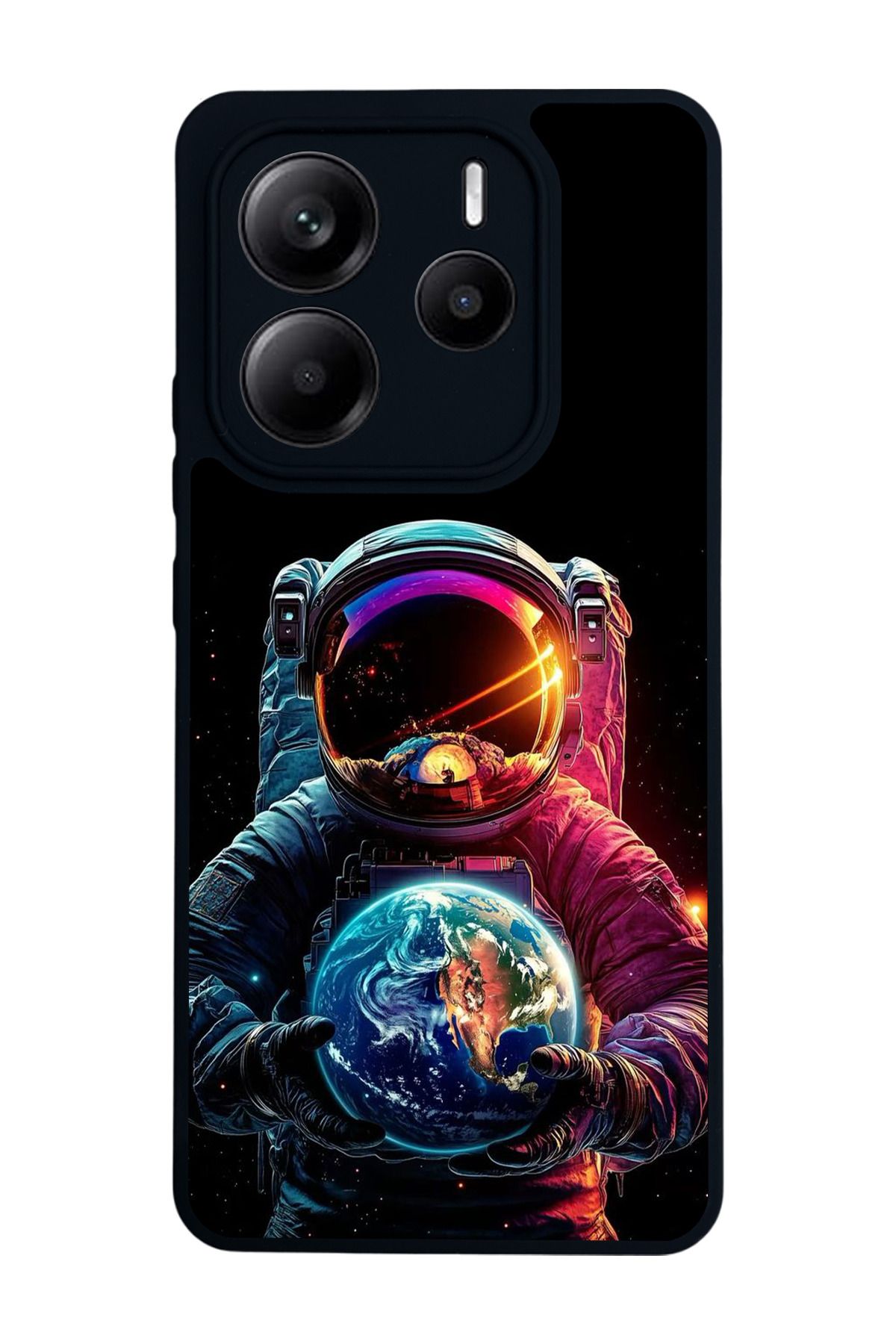 BGAKSESUAR Xiaomi Redmi Note 14 Mat Siyah uyumlu Kılıf – Yumuşak Silikon, Koruyucu, Şok Emici Kapak