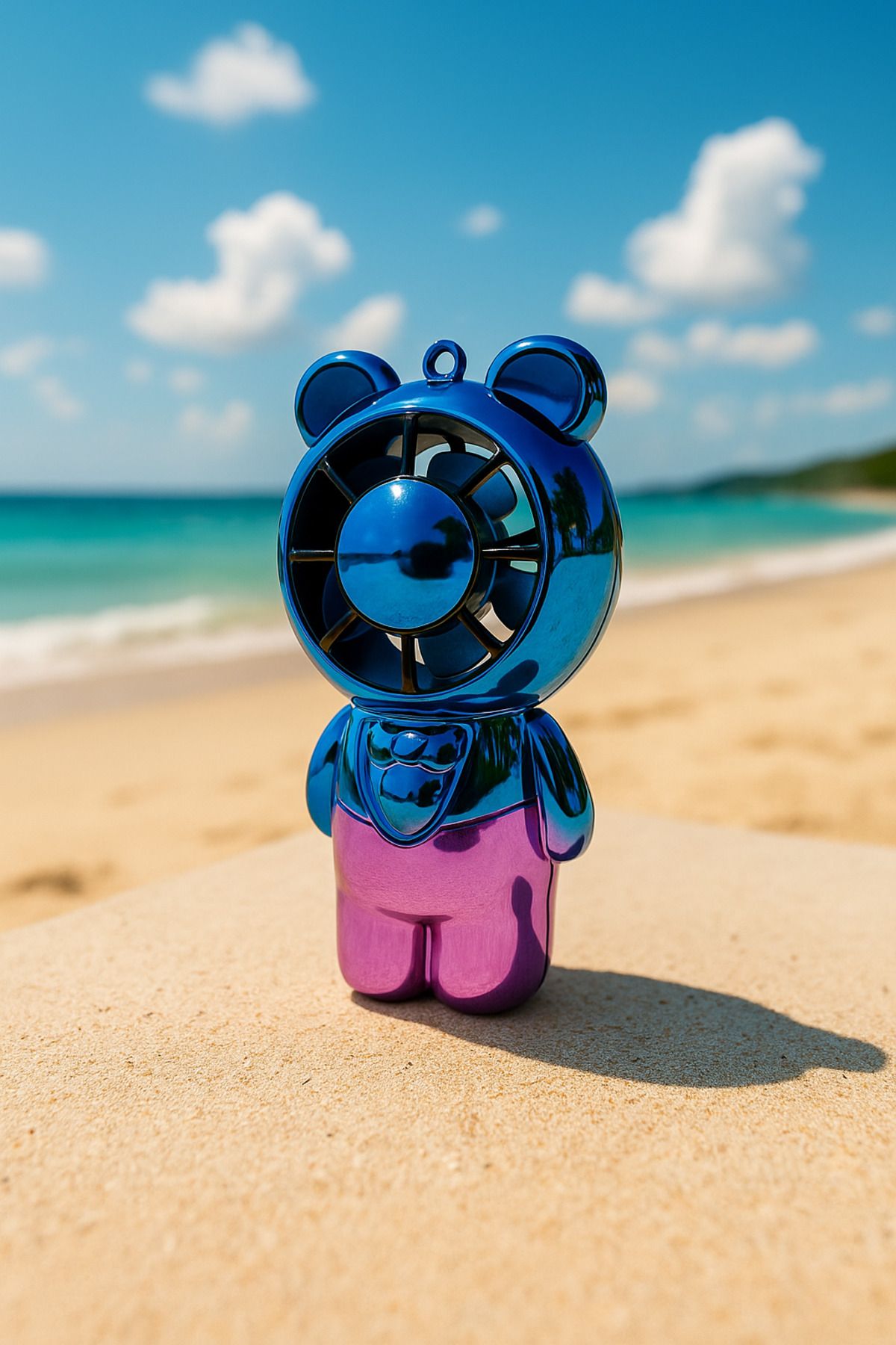 Venino USB Şarjlı Mini fan Metalik Renkler - 2 Kademeli Güçlü vantilatör