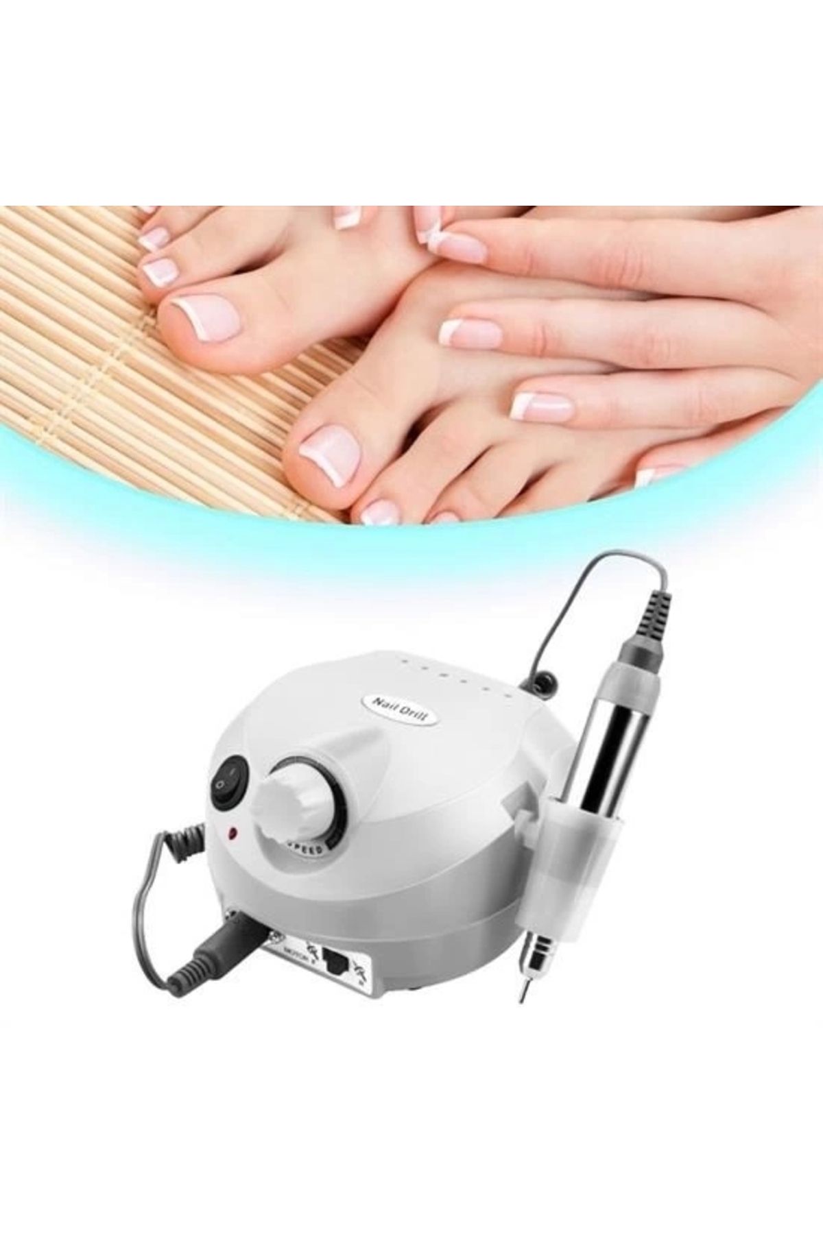 Nemere 65 Watt Profesyonel Ev Tipi Pratik Manikür Pedikür Tırnak Bakım Seti