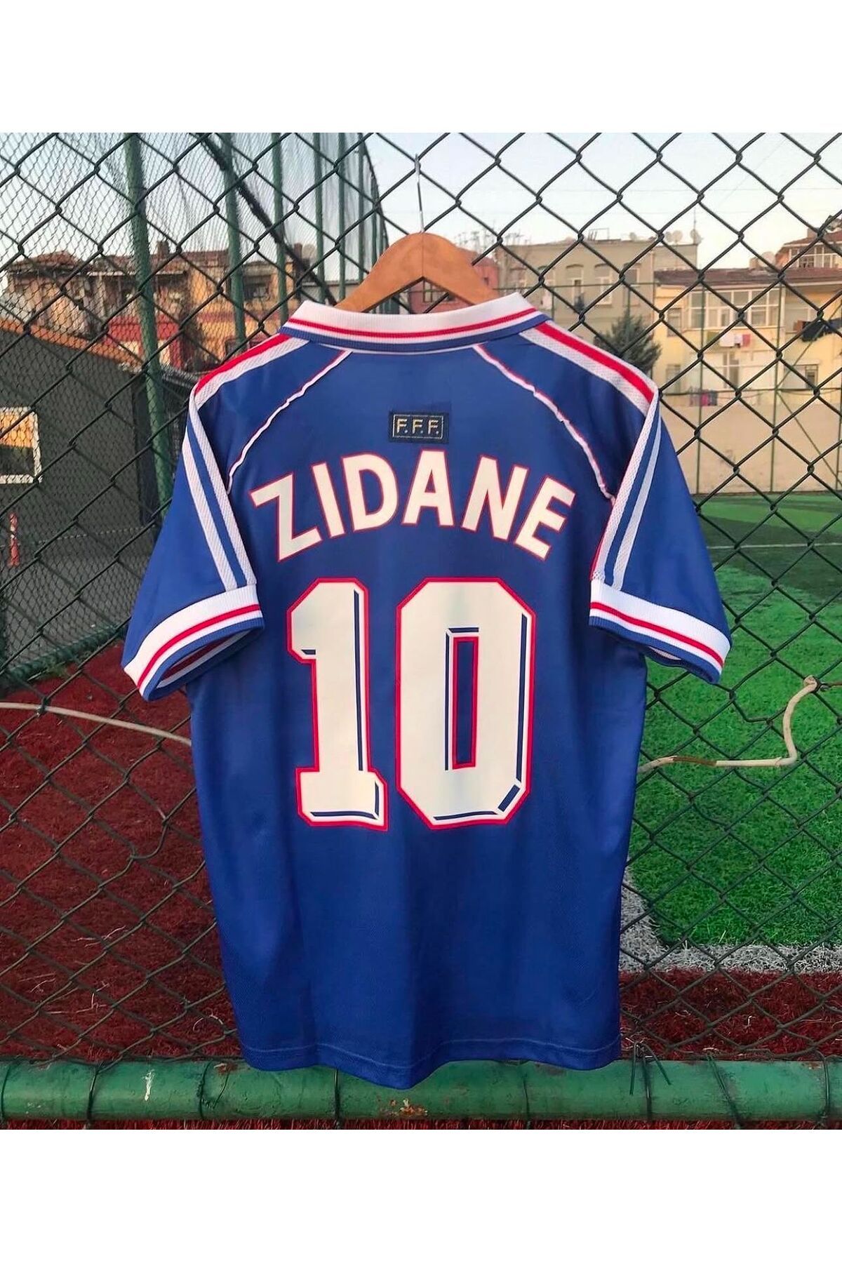 Maharet Fransa 98 Dünya Kupası Zinedine Zidane Nostalji Forması