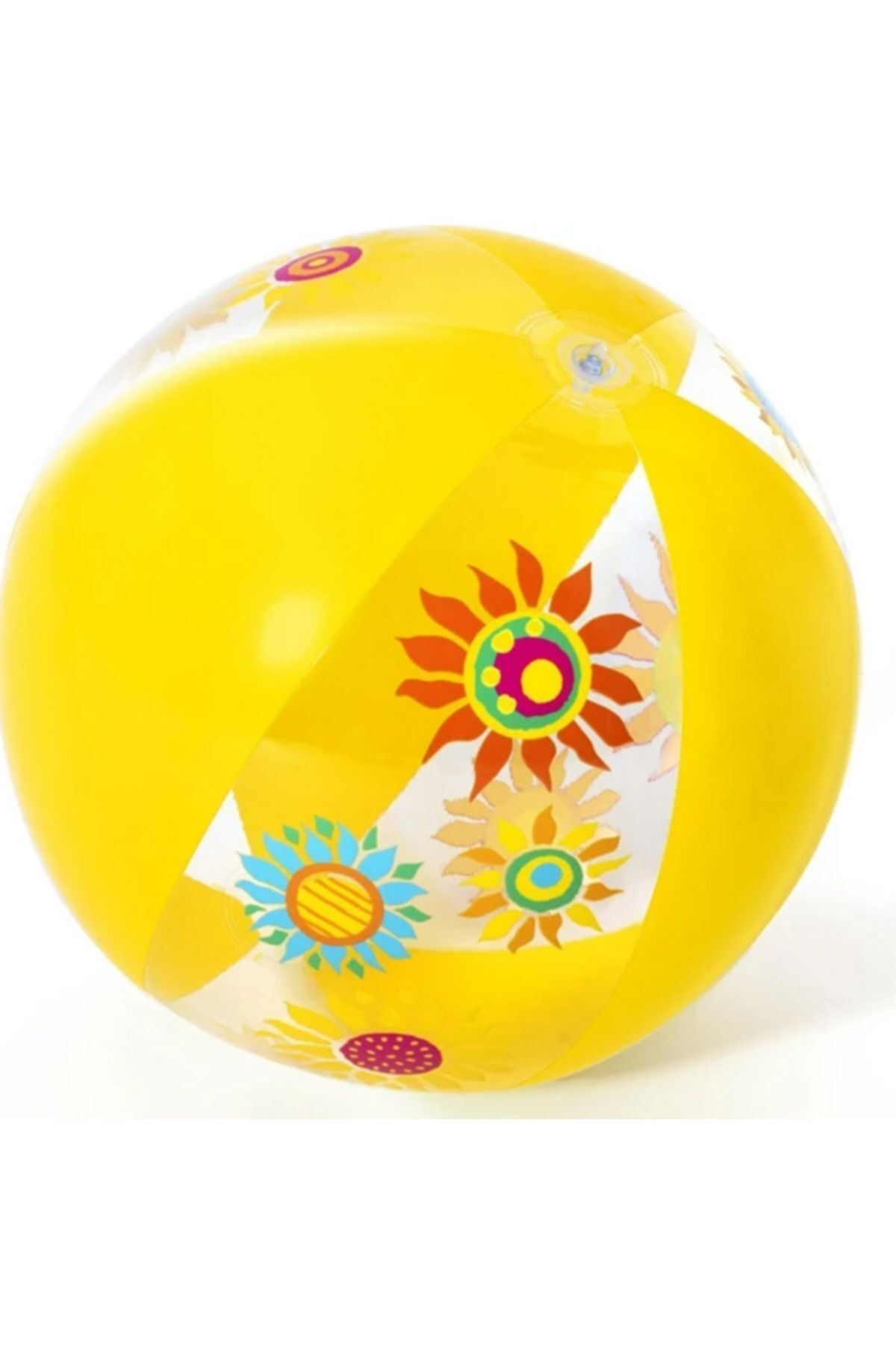 SerenityHaven Mor Desenli Çocuk Plaj Topu 51 cm