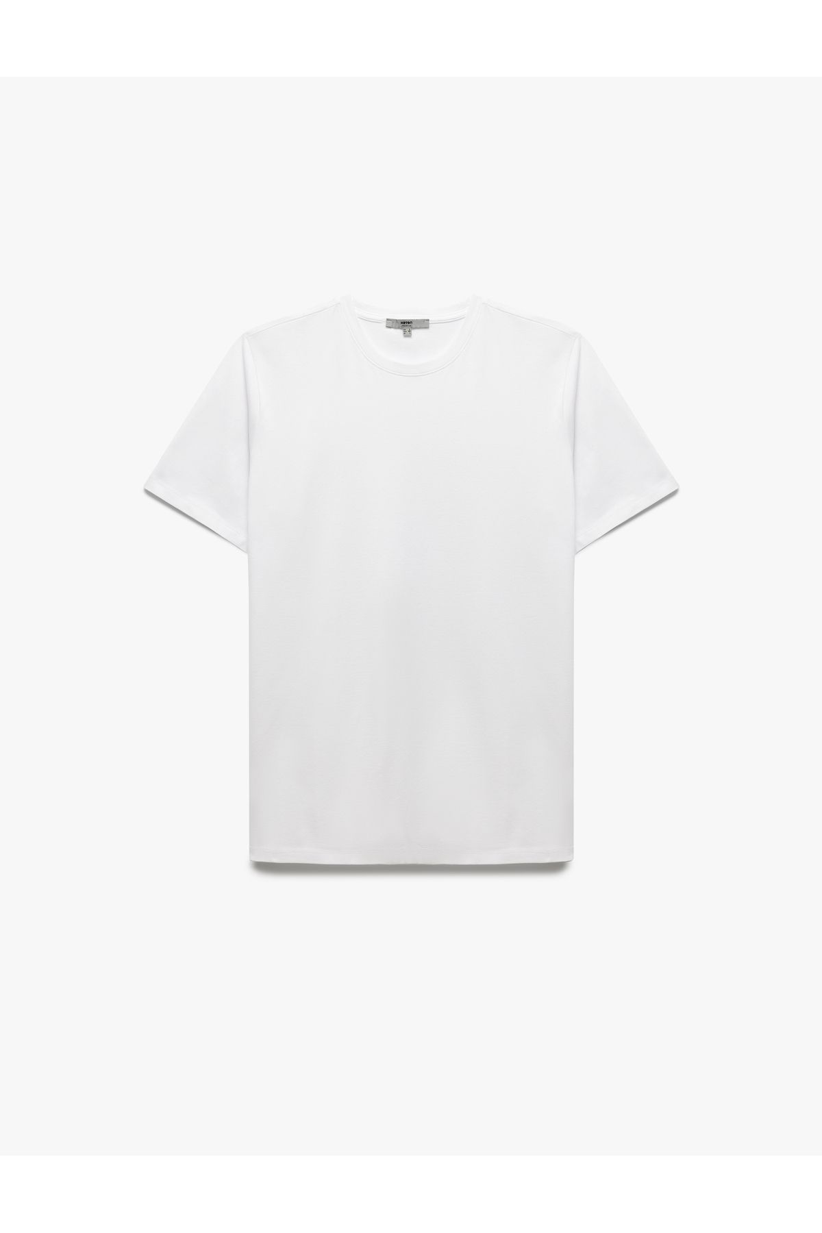 Koton KT - Pamuklu Kısa Kollu Slim Fit Bisiklet Yaka Erkek Basic Tişört
