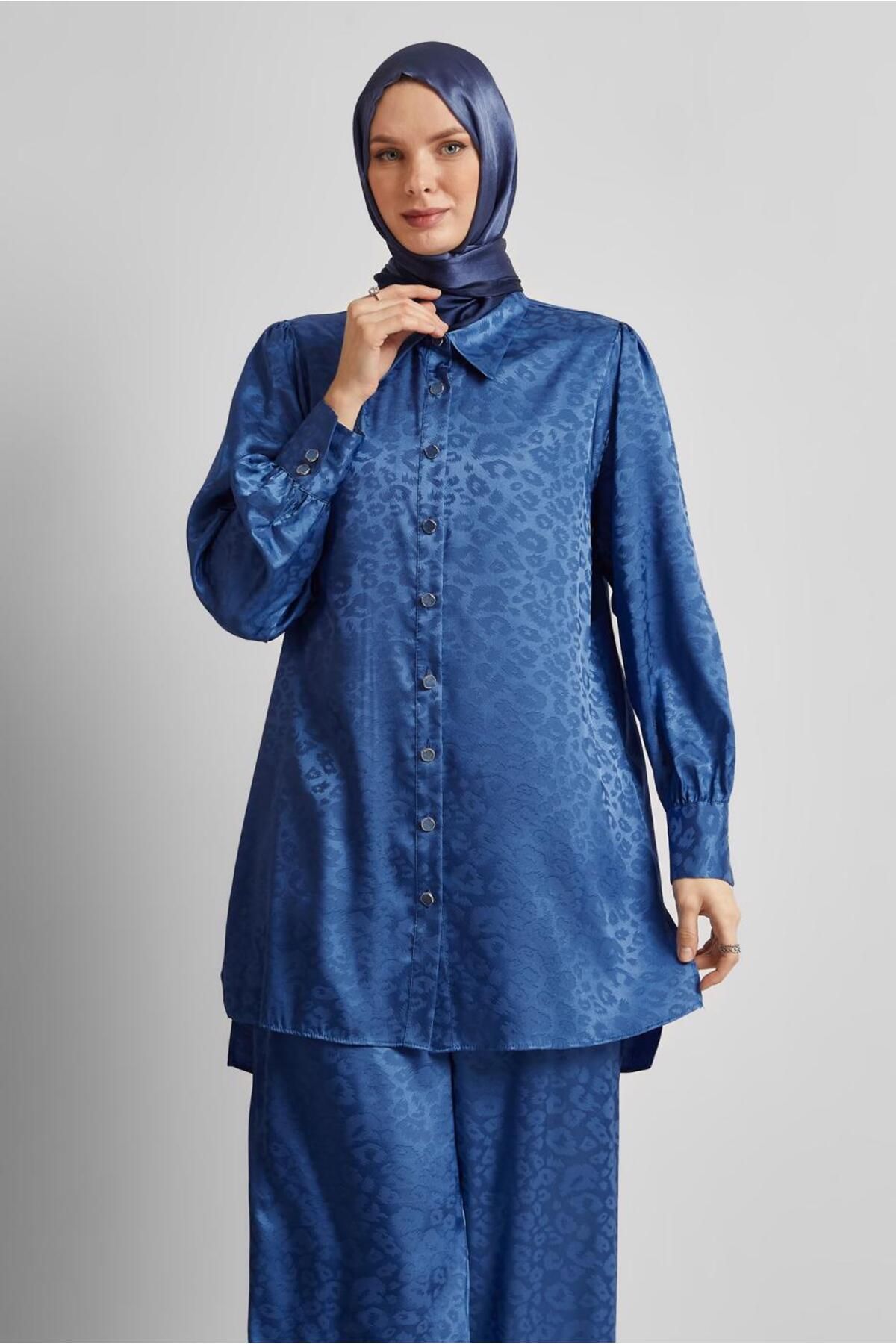 Alvina JAKAR SATEN PANTOLONLU TAKIM 45580