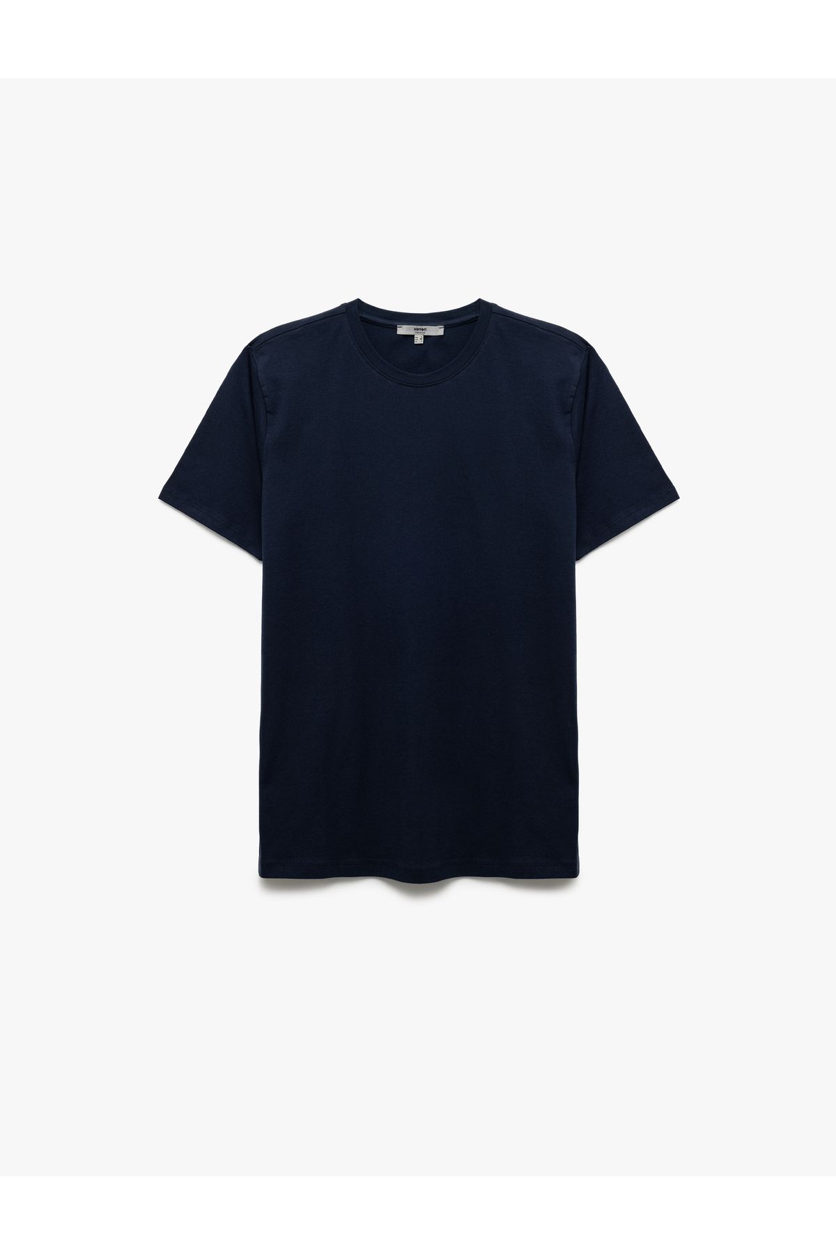 Koton KT - Pamuklu Kısa Kollu Slim Fit Bisiklet Yaka Erkek Basic Tişört